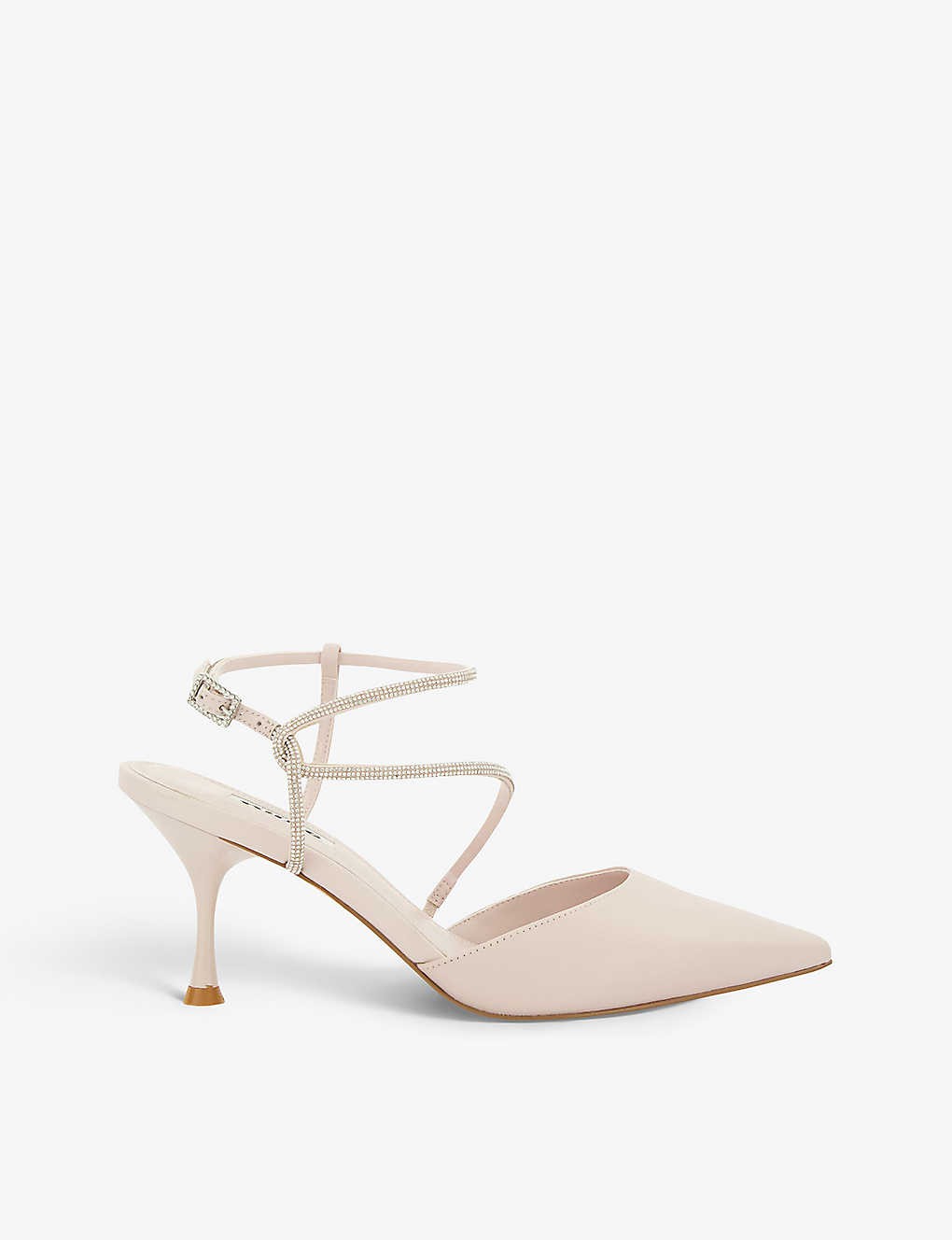 Carlotta diamante leather court shoes