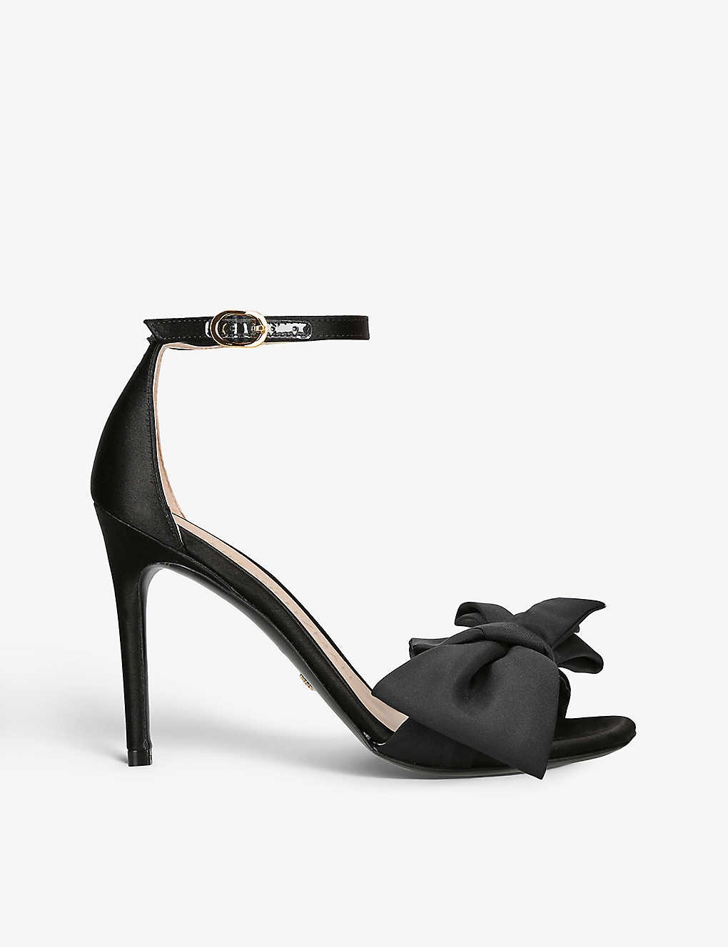 Nudist Curve loveknot leather sandals