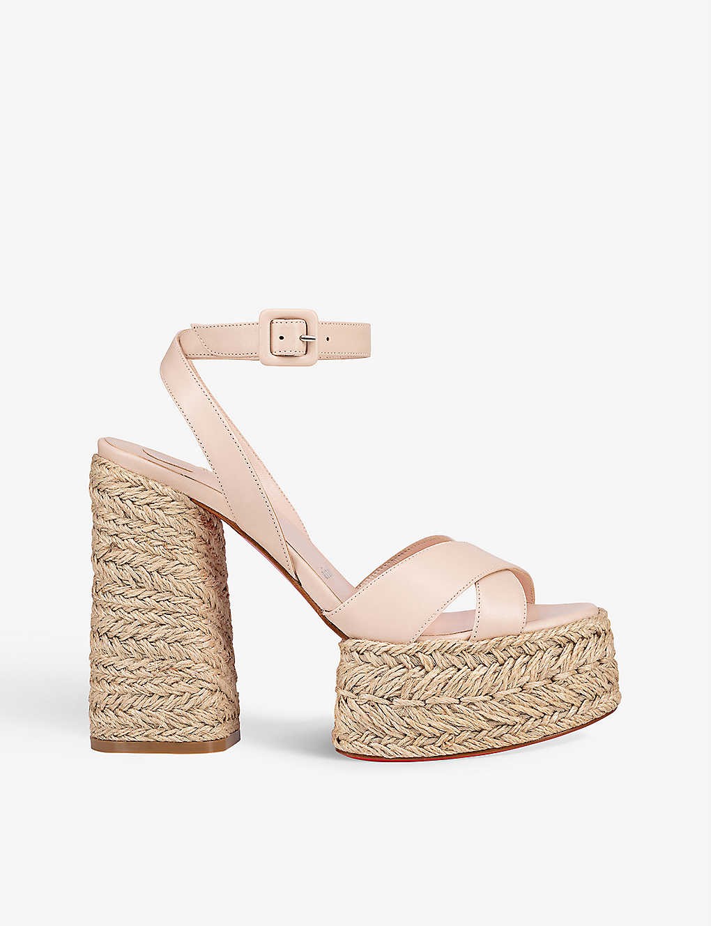 Super Mariza leather and espadrille sandals