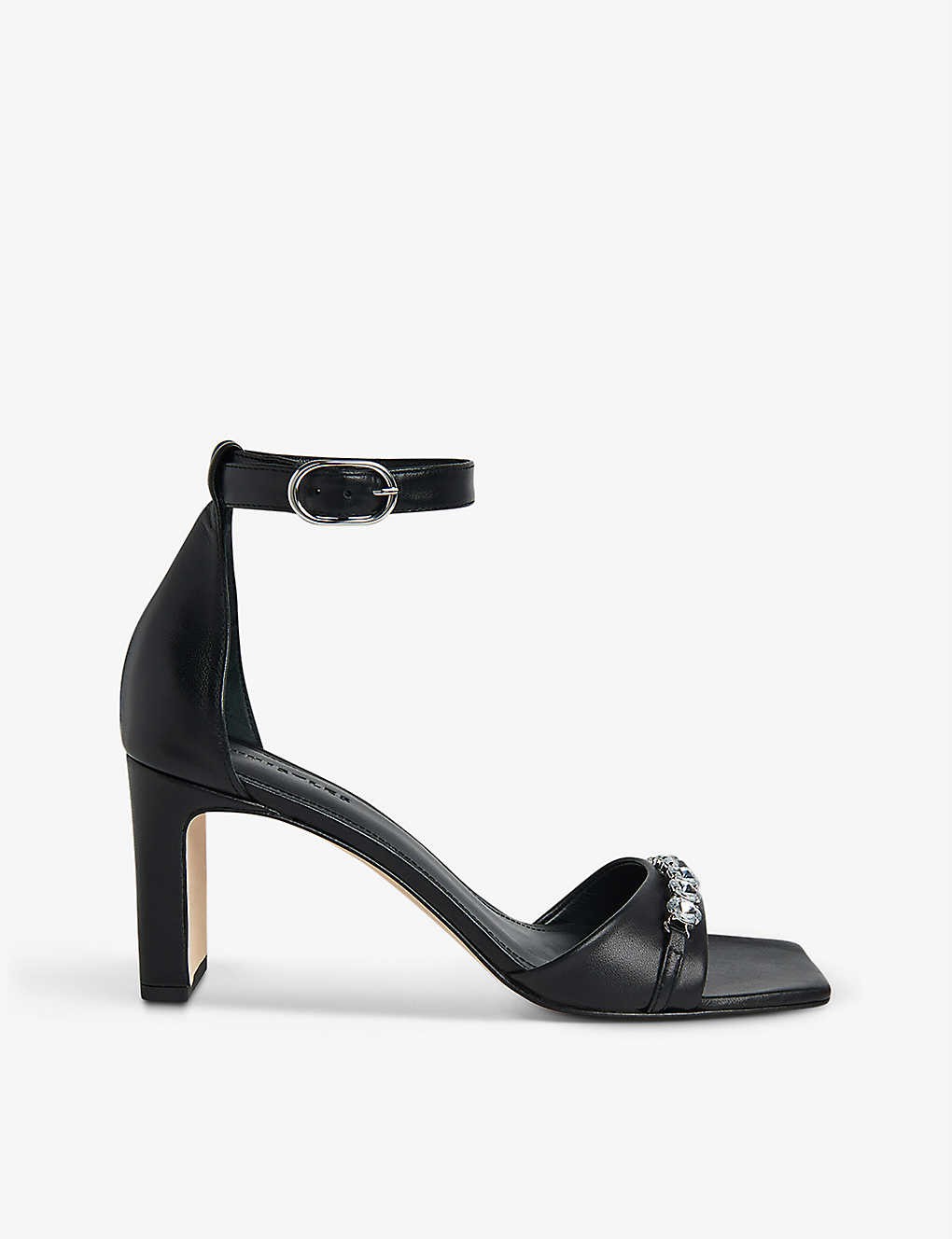 Alise jewelled-strap leather heeled sandals