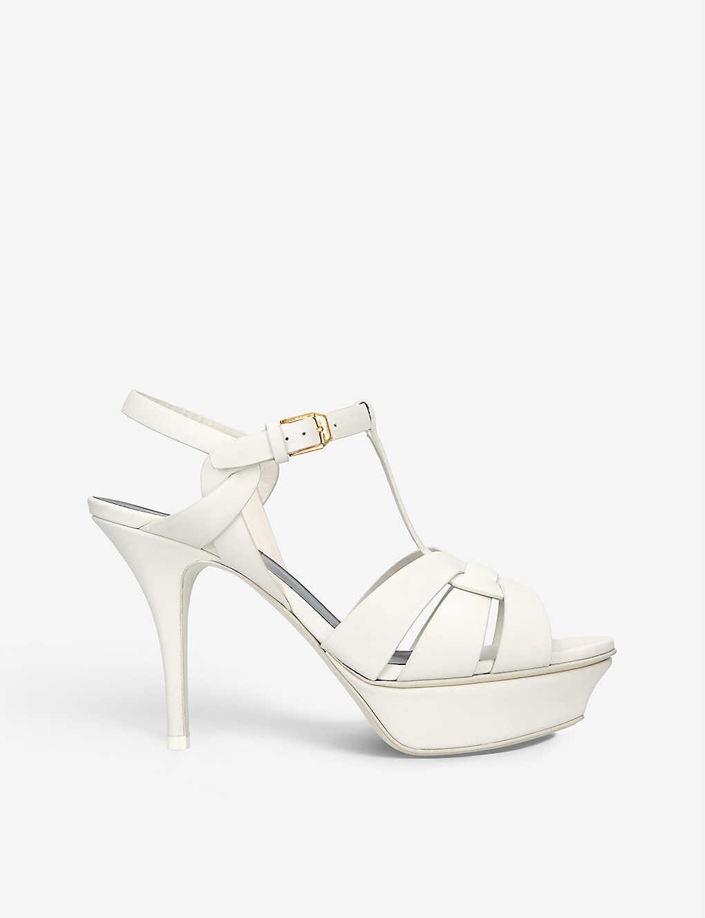 Tribute leather heeled sandals