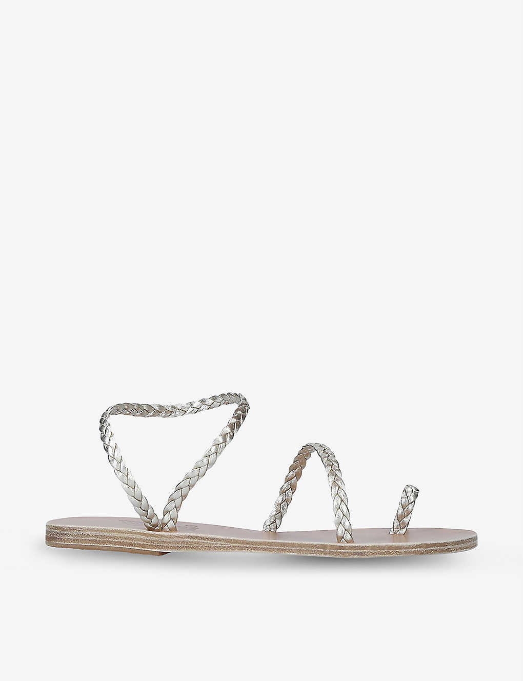 Eleftheria braided leather sandals