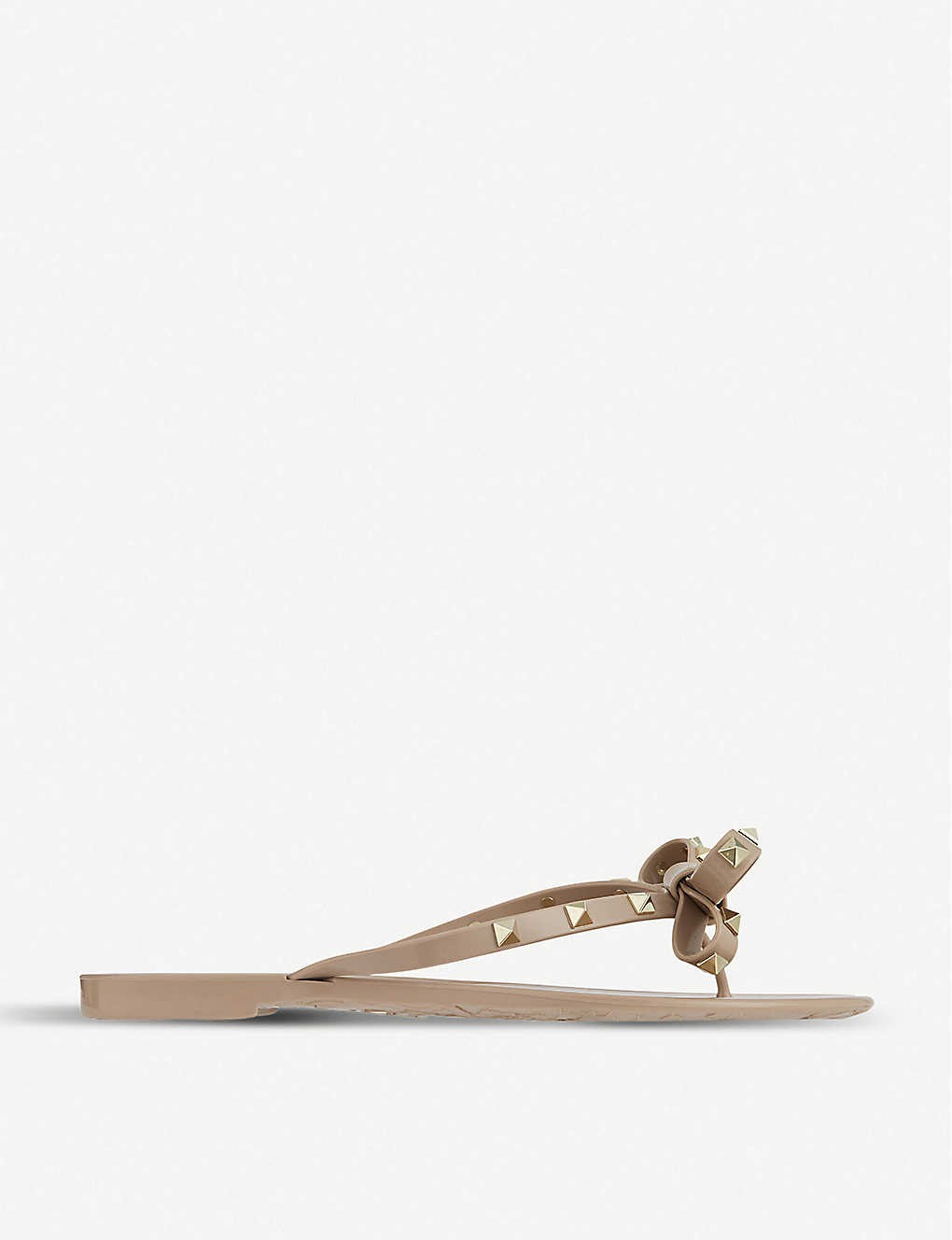 Rockstud-embellished flip-flops