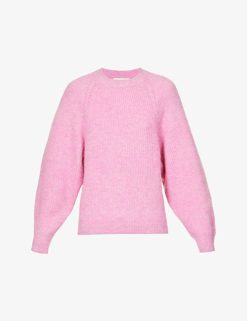 Amelia alpaca wool-blend knitted jumper