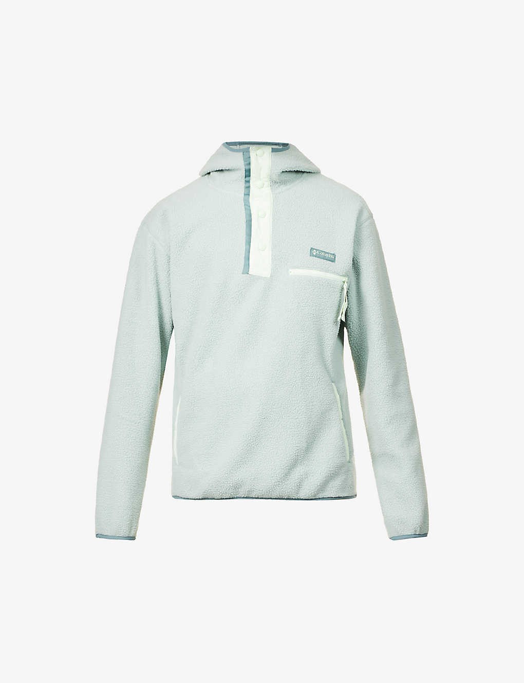 Helvetia logo-appliqué relaxed-fit fleece jacket