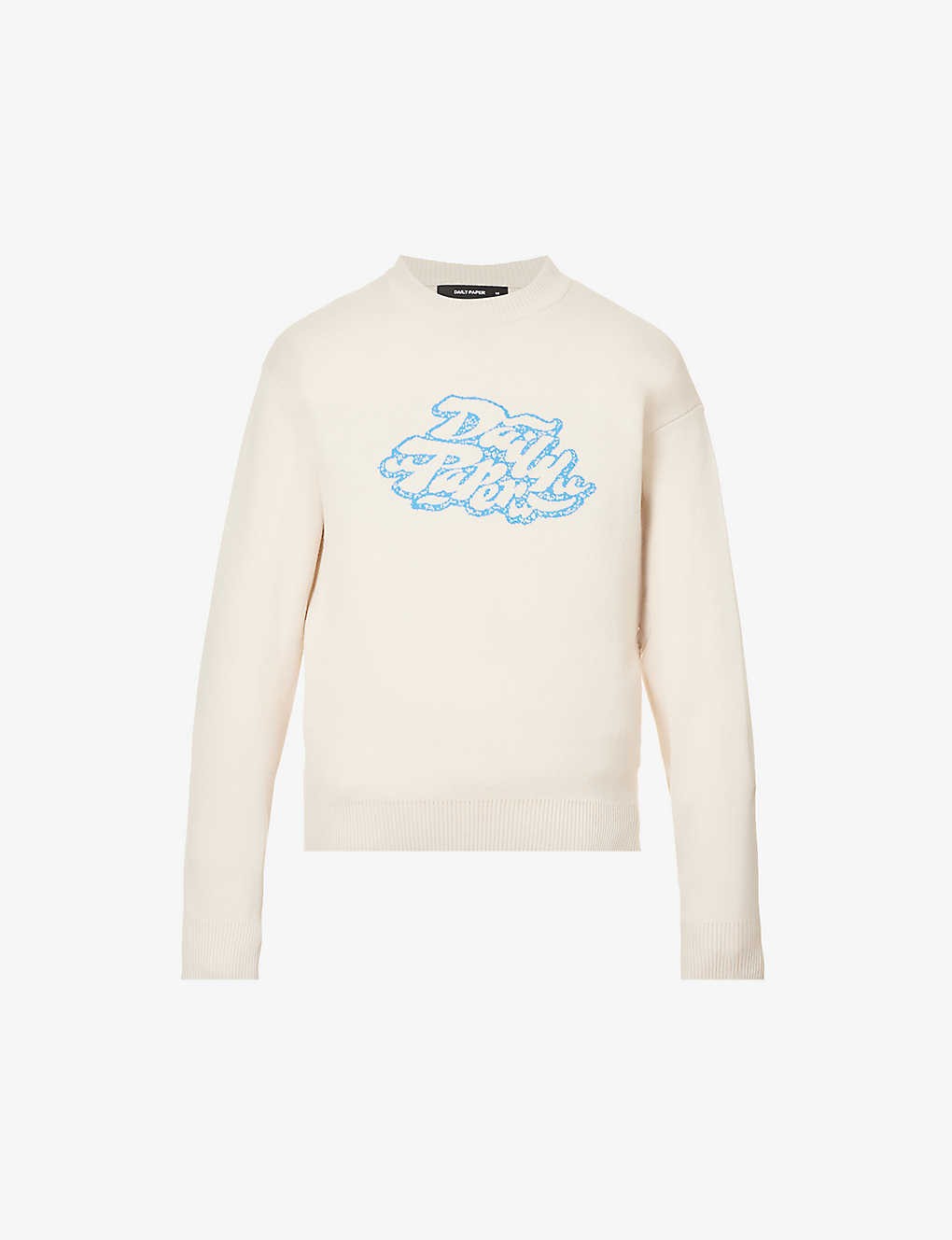 Pelaz branded-text regular-fit cotton jumper