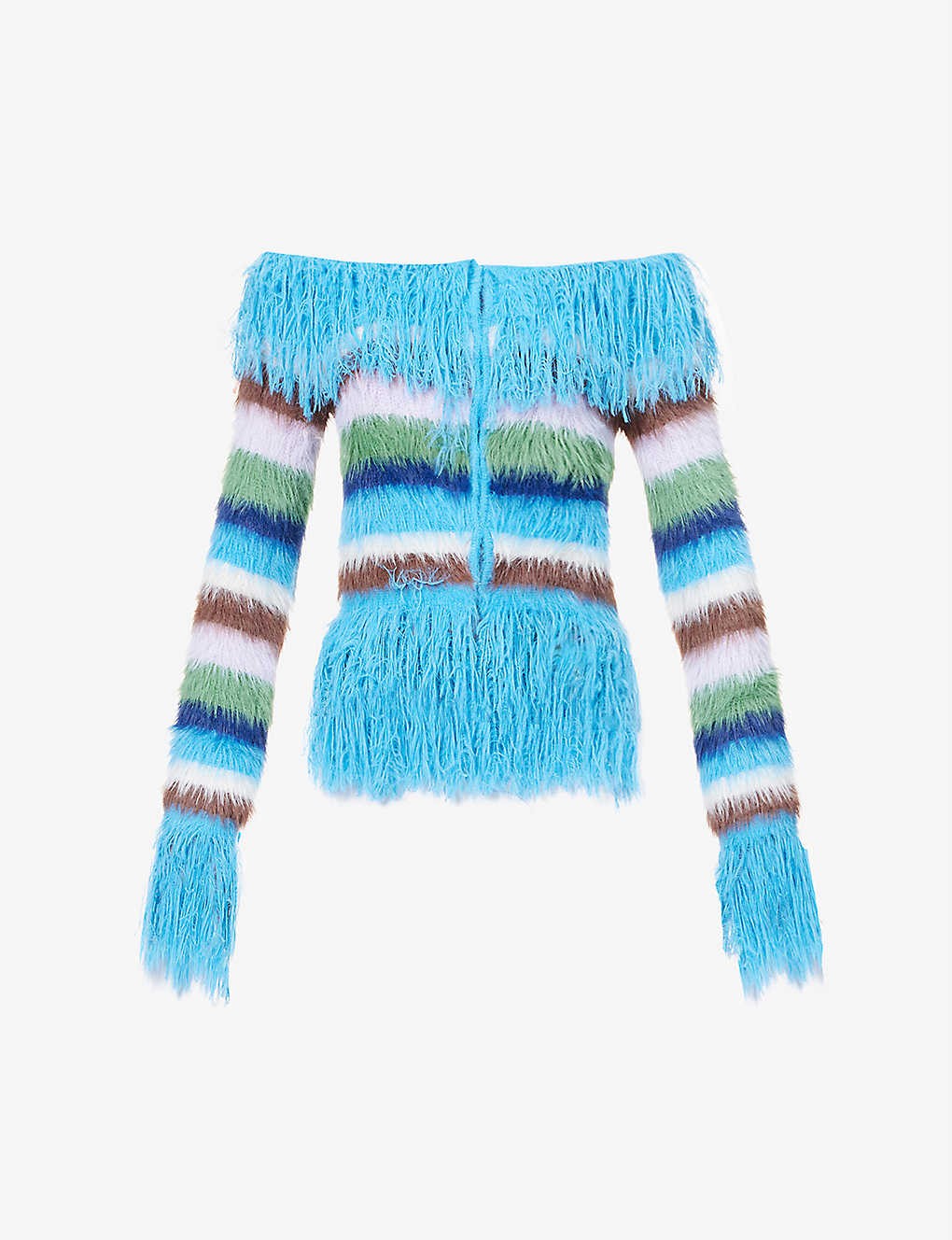 Vivienne striped knitted top