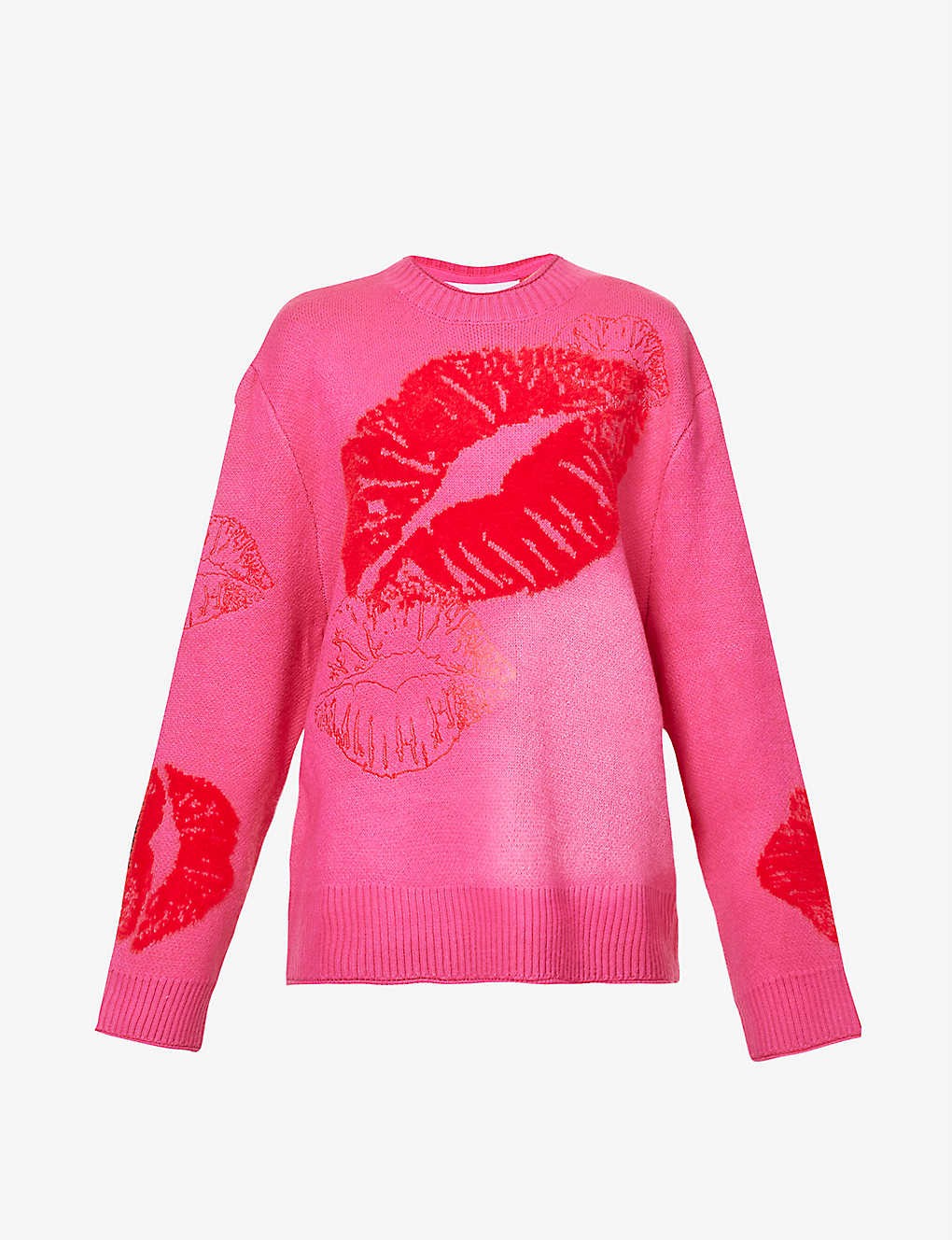 Love Notes oversized stretch-knit jumper