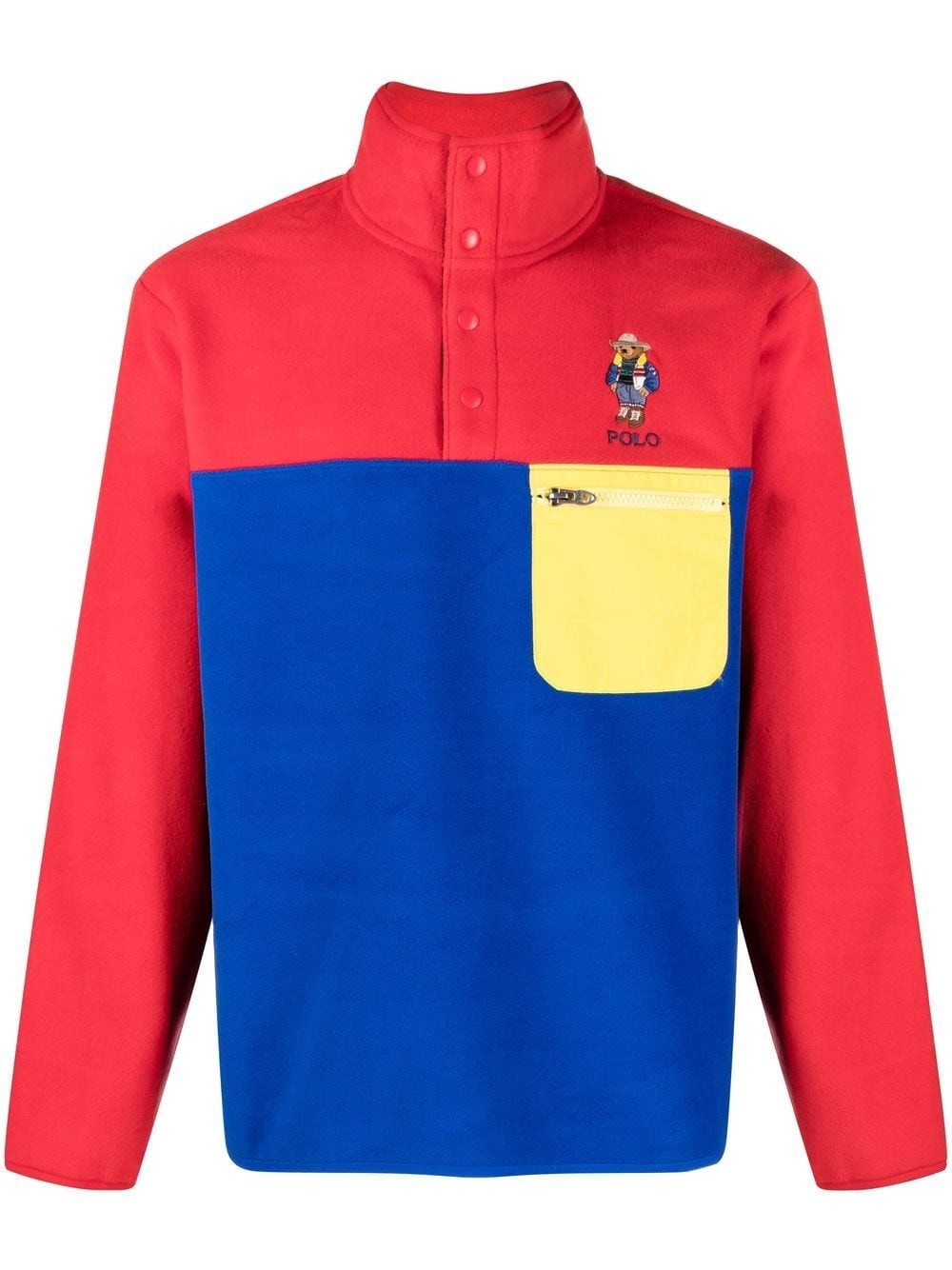 Polo Ralph Lauren Polo Bear colour-block sweatshirt