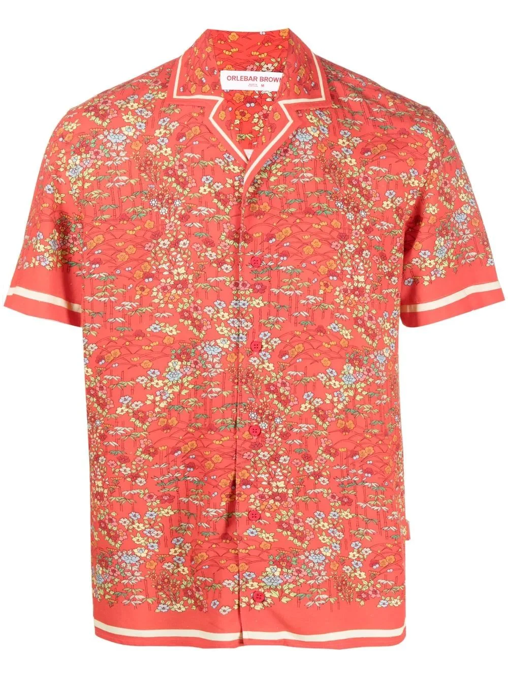 Orlebar Brown Hibbert printed short-sleeve shirt