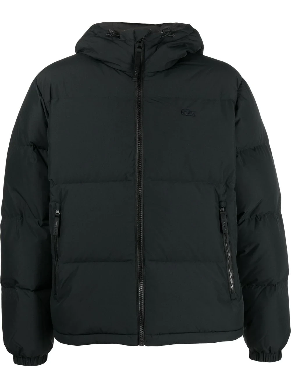 New Season Lacoste zip-fastening padded jacket