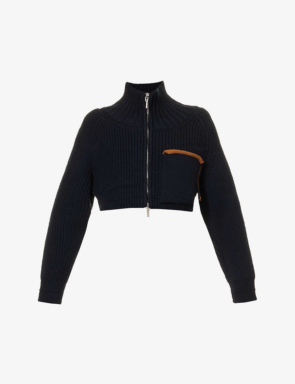 Le Cardigan high-neck cardigan