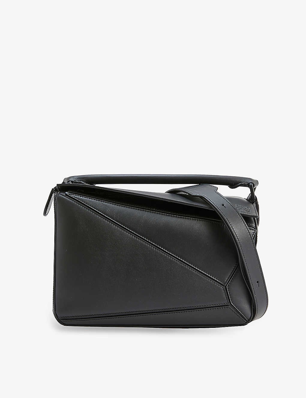 Puzzle large leather shoulder bag