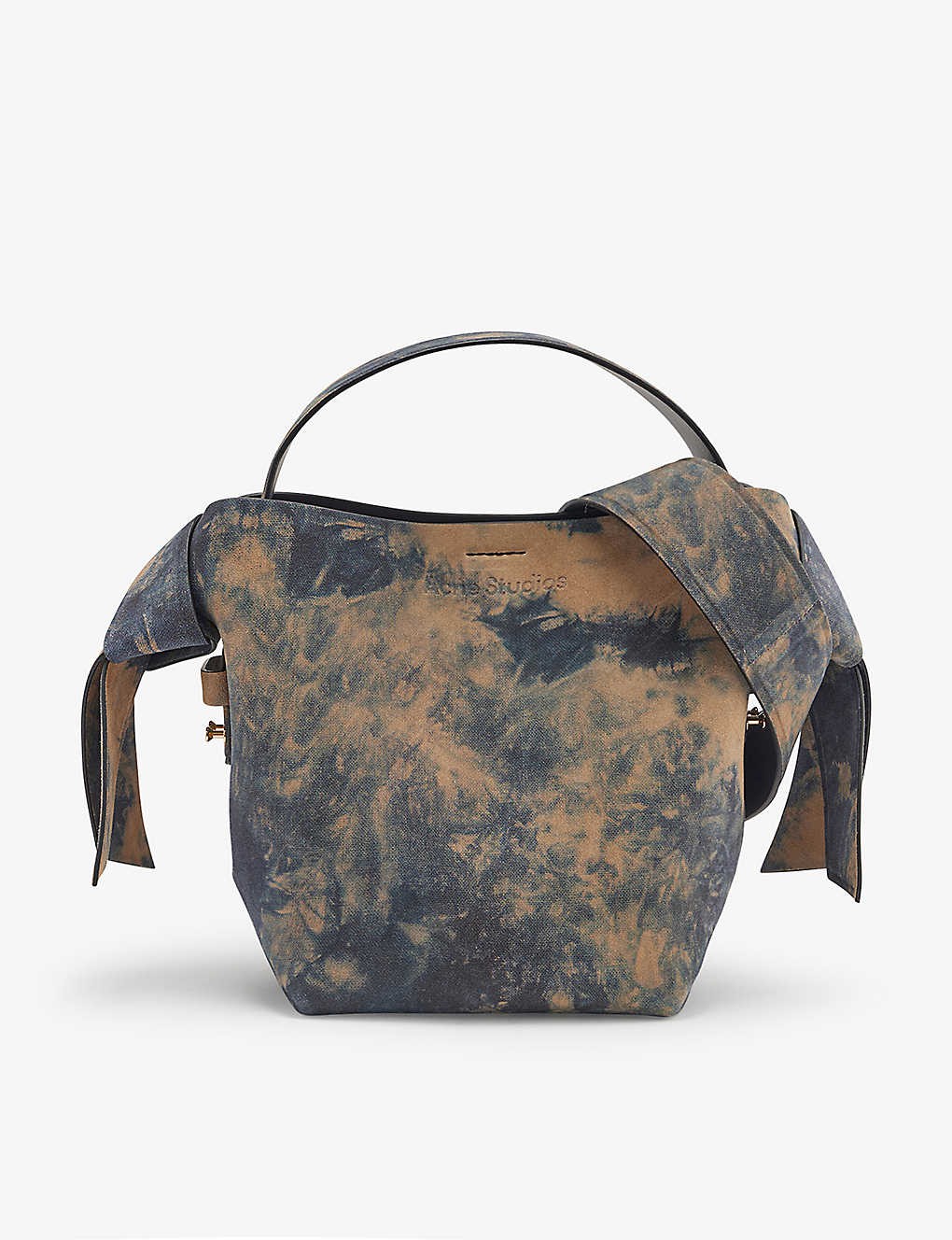 Musubi mini leather crossbody bag