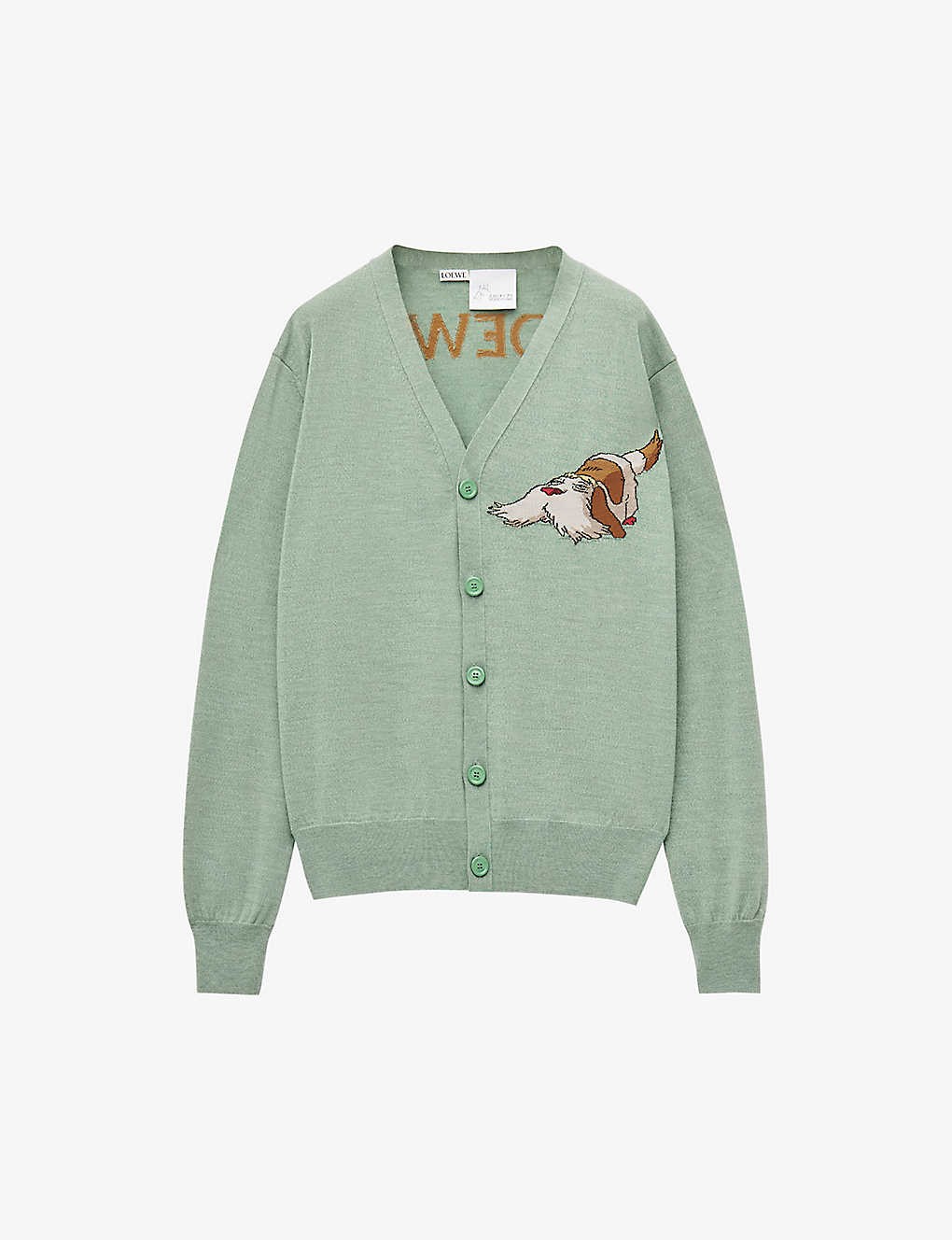 LOEWE x Howl's Moving Castle Heen wool-blend cardigan