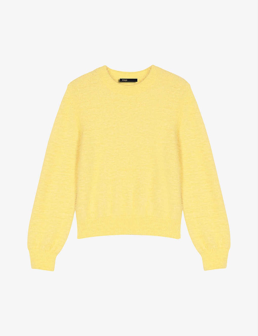 Relaxed-fit stretch-knit jumper