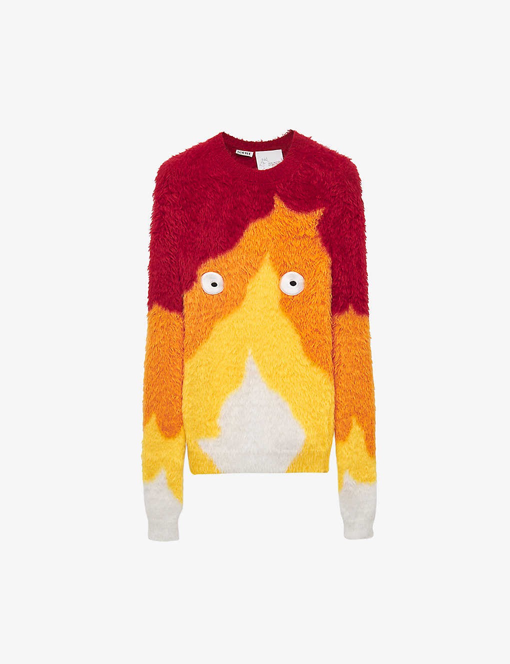 LOEWE x Howl’s Moving Castle Calcifer knitted jumper
