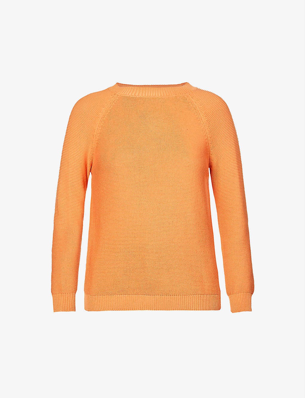 Linz mesh-textured cotton-knit jumper