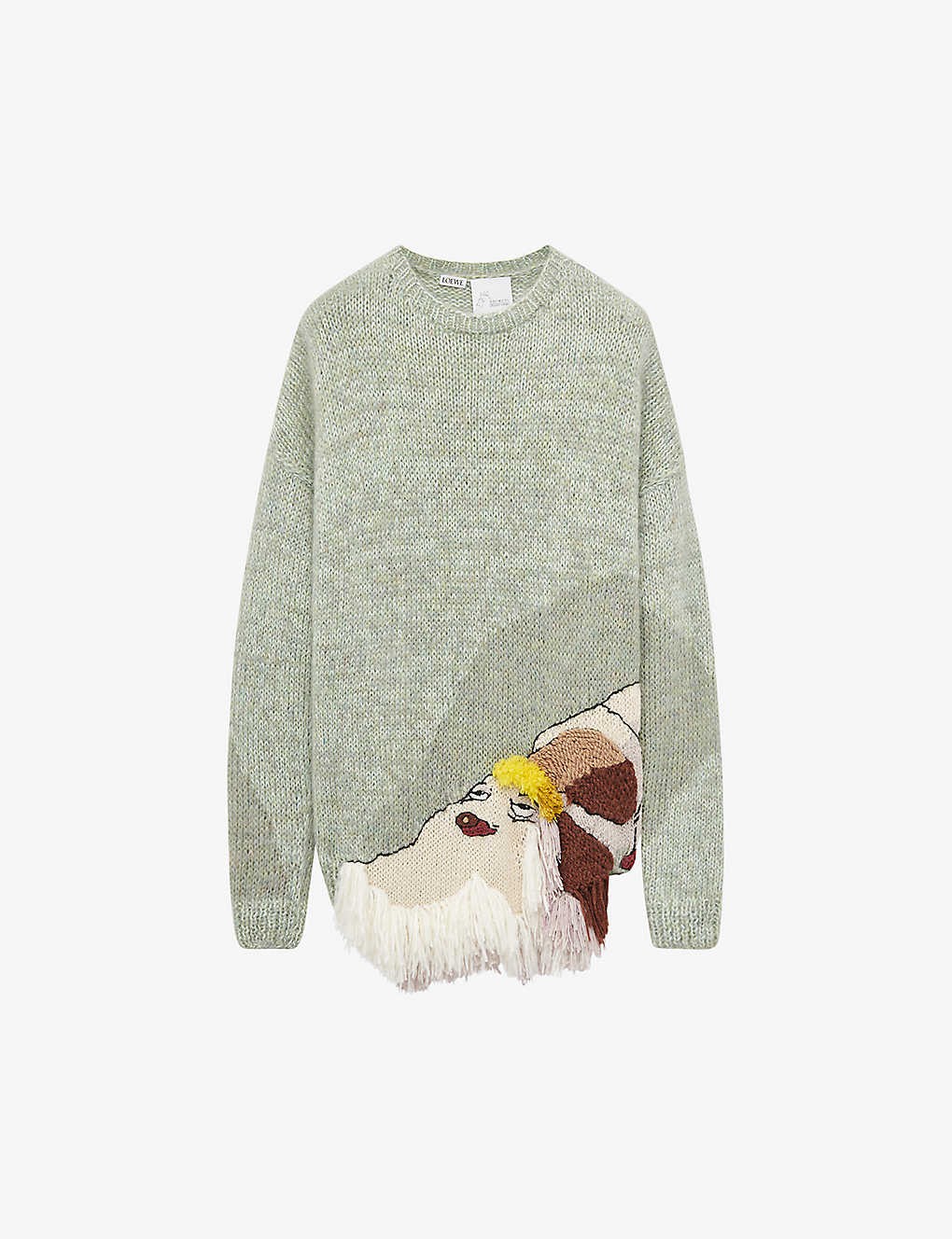 LOEWE x Howl's Moving Castle Heen wool-blend jumper
