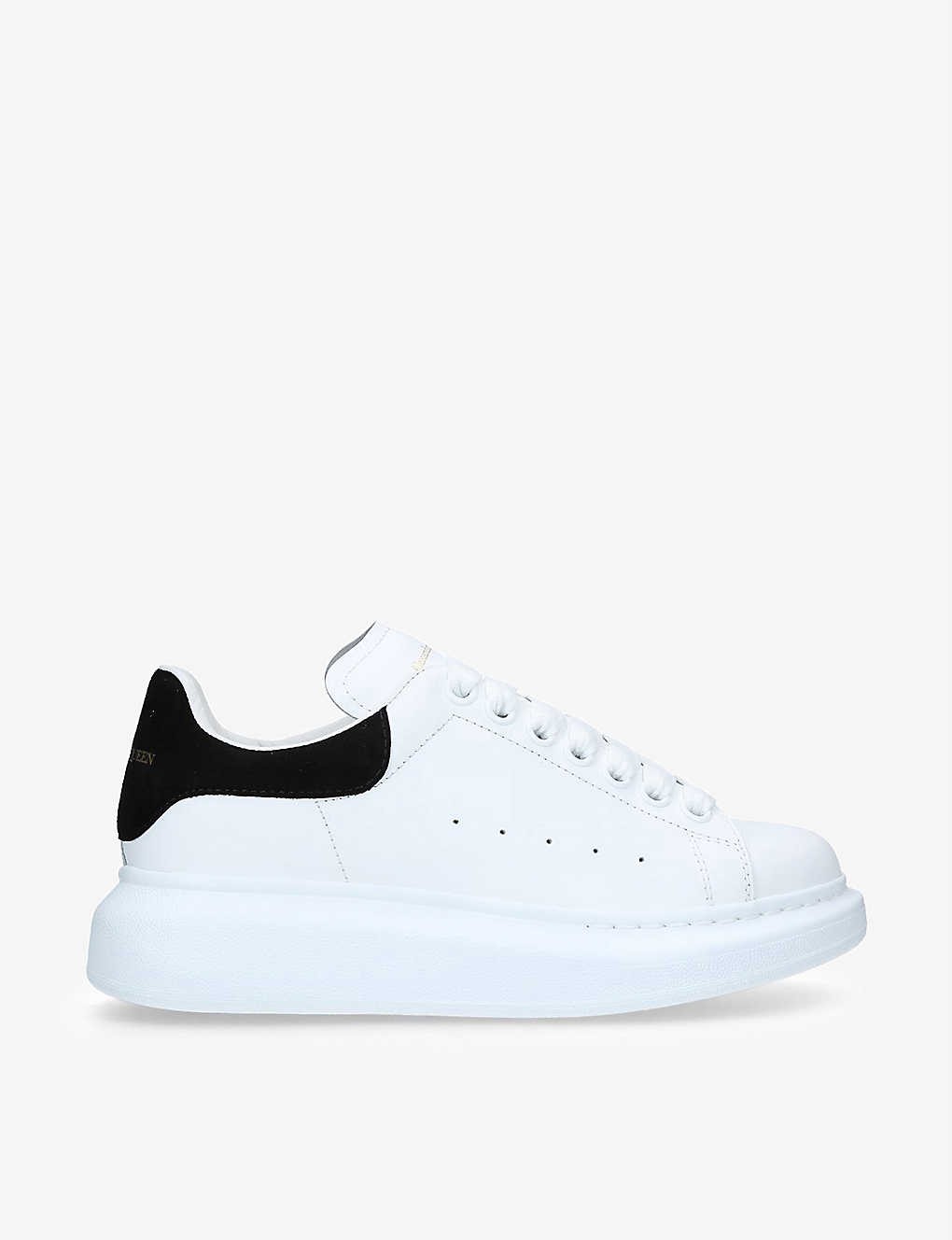 Women's Runway leather trainers