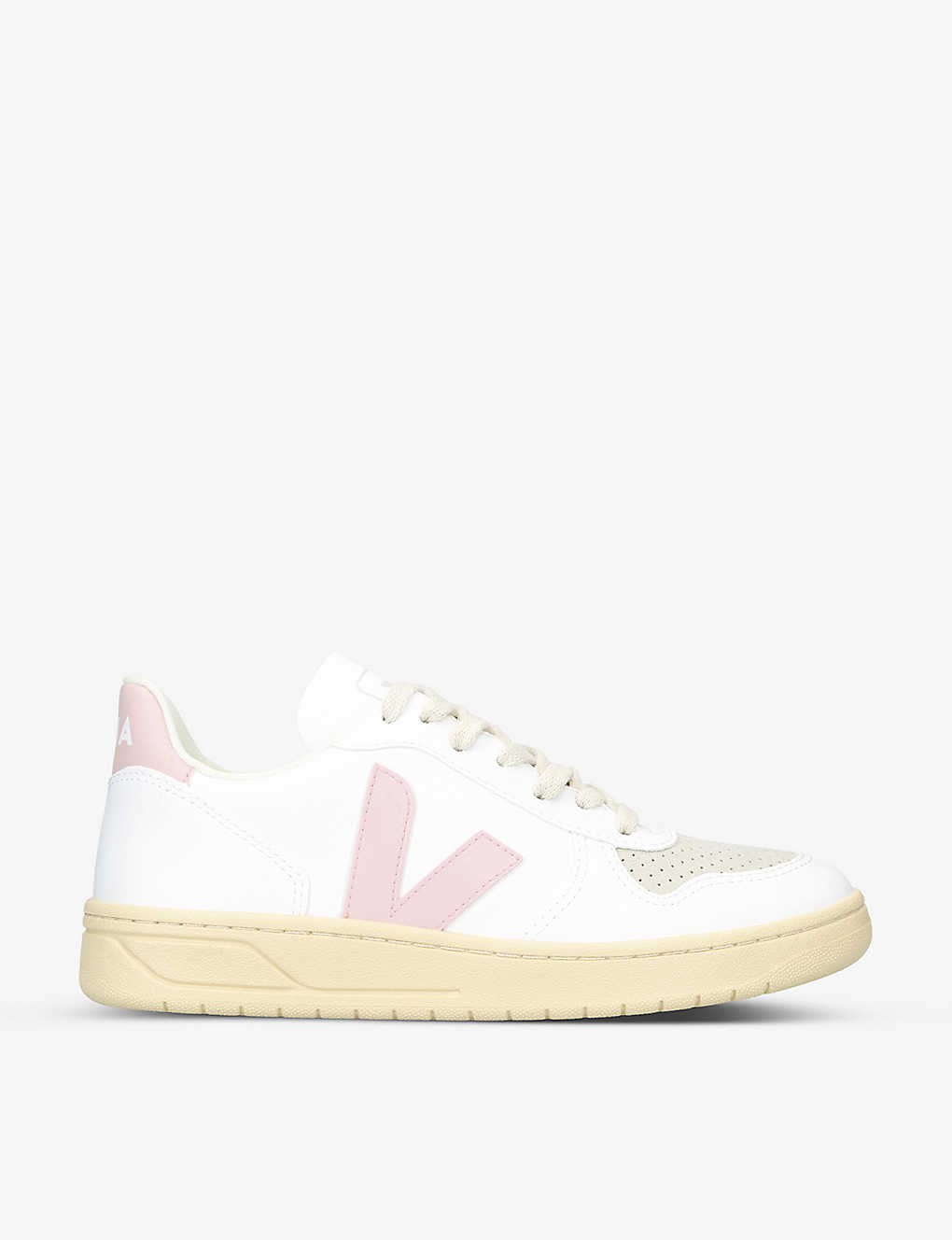 Women's V10 suede and mesh low-top trainers