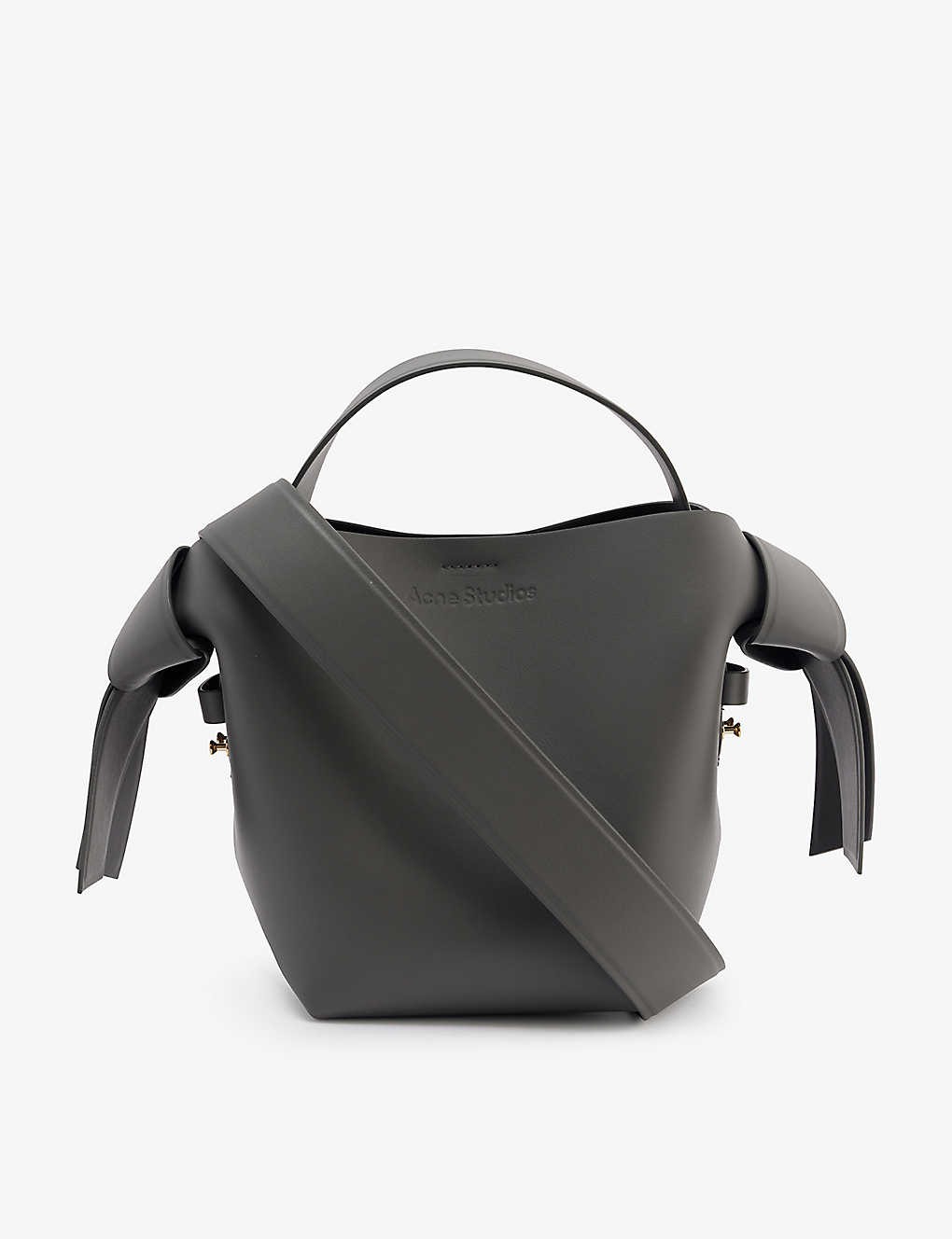 Musubi mini leather shoulder bag