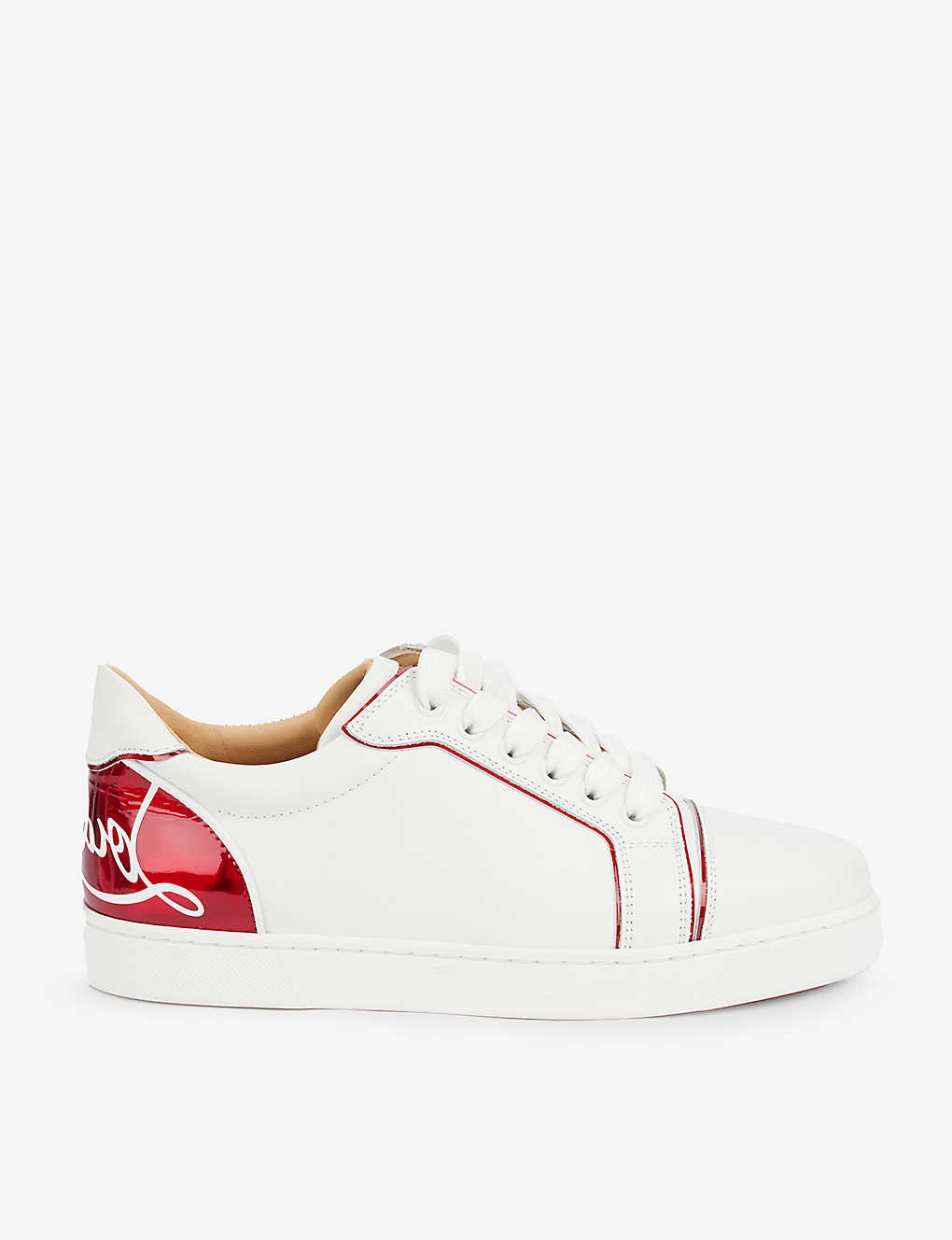 Fun Vieria leather trainers