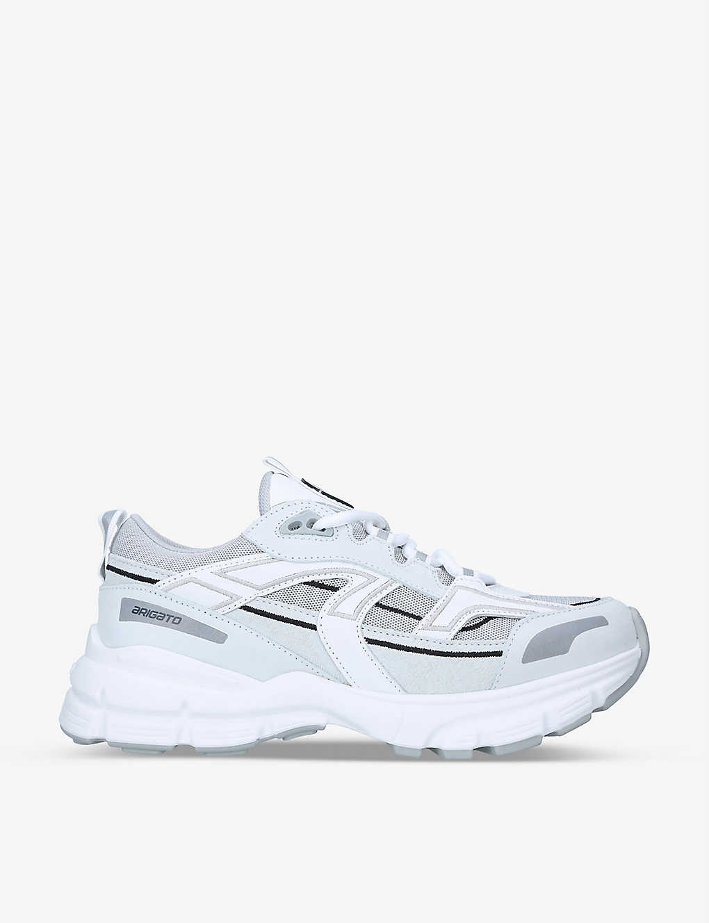 Marathon R-Trail mesh and leather trainers