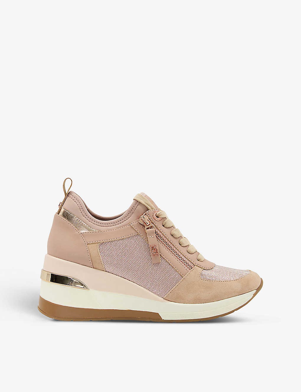 Eilin wedge leather trainers