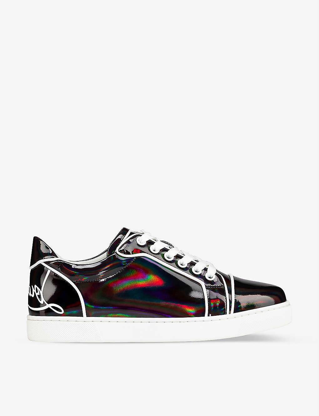 Fun Vieira low-top patent leather trainers