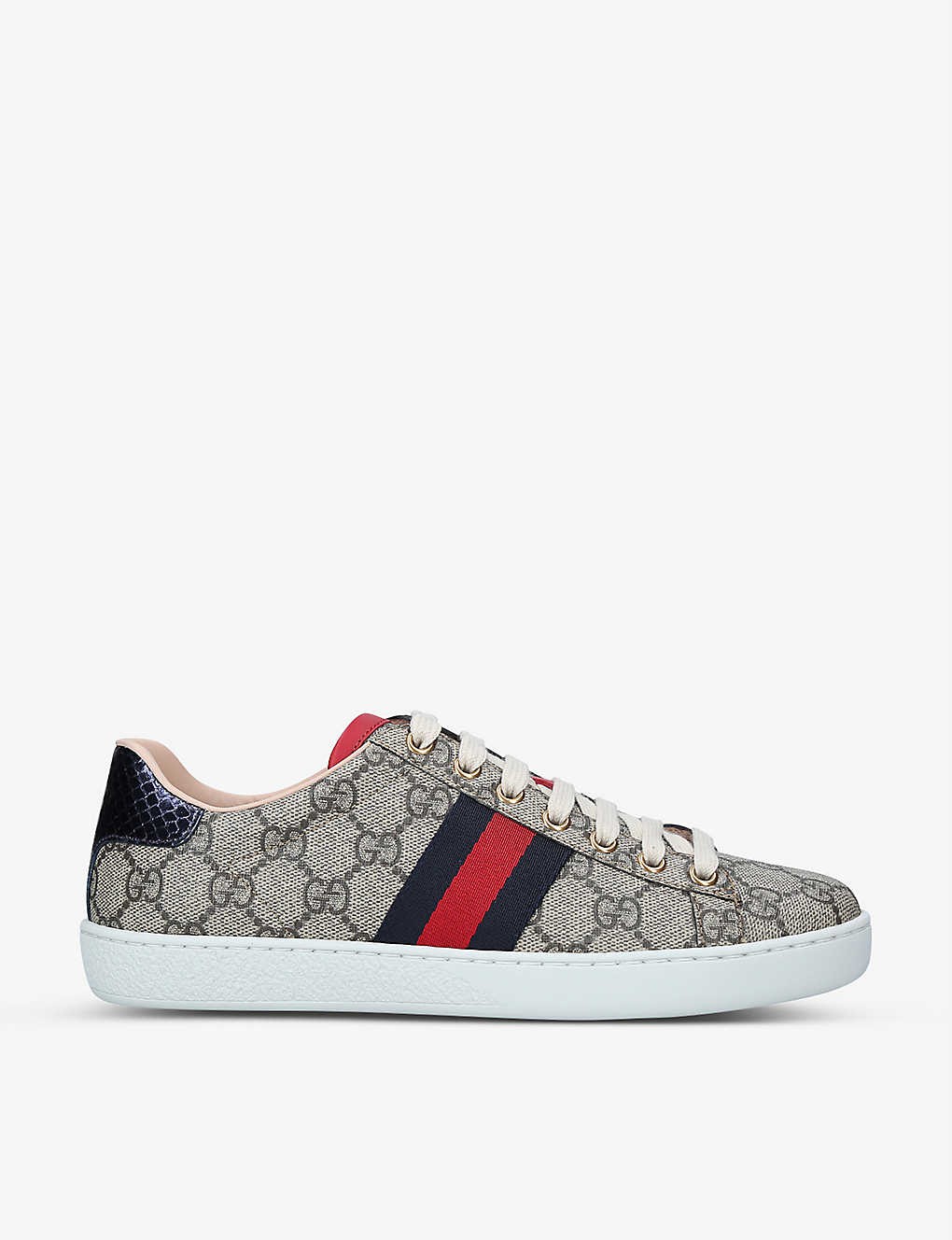 Women's New Ace GG Supreme canvas trainers