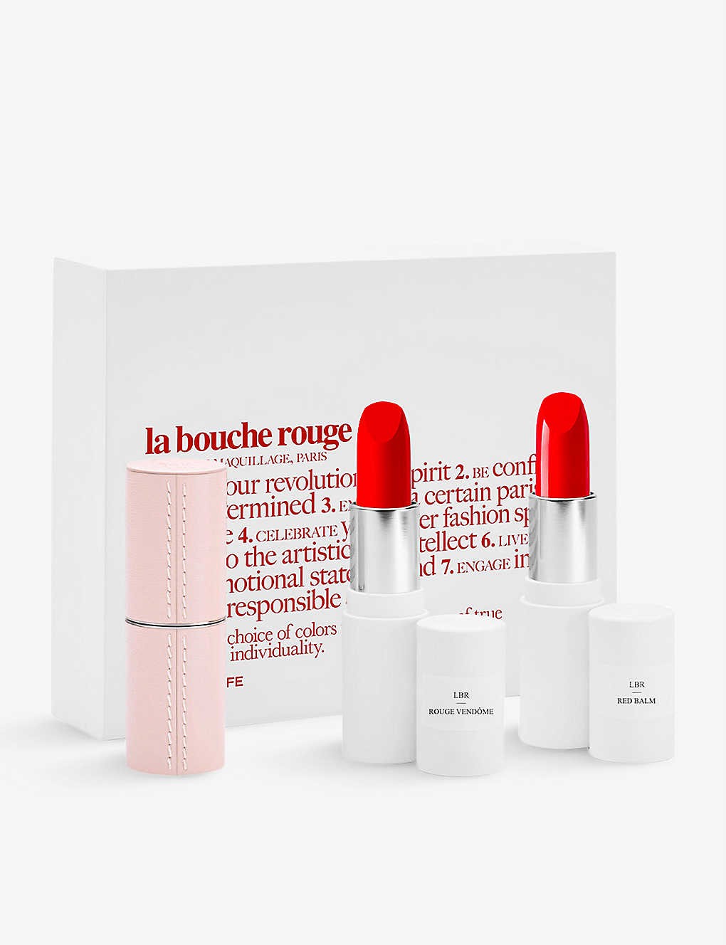 The Parisian Reds Pink Lipstick Set