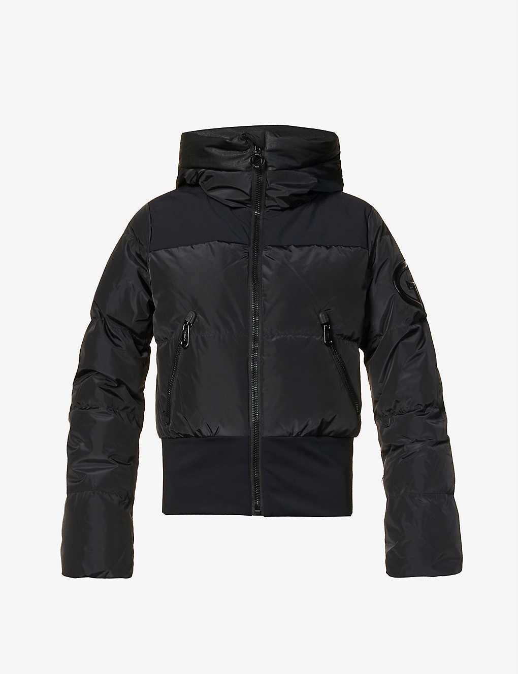 Reese high-neck regular-fit shell-down jacket