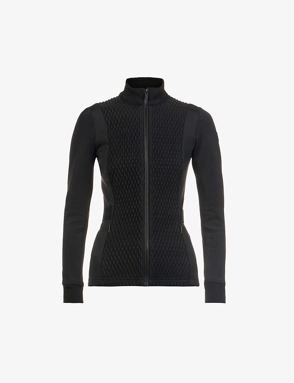 Meryl high-neck slim-fit woven jacket