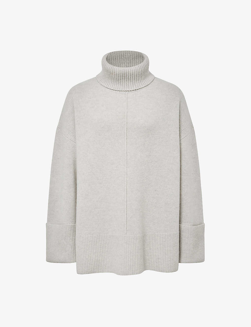 Sarah relaxed-fit roll-neck wool-blend jumper