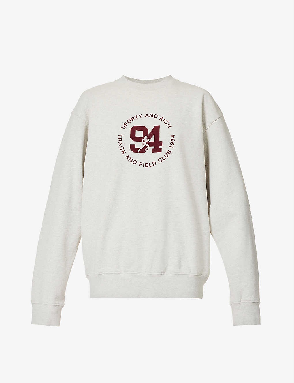 94 logo-print cotton-blend sweatshirt