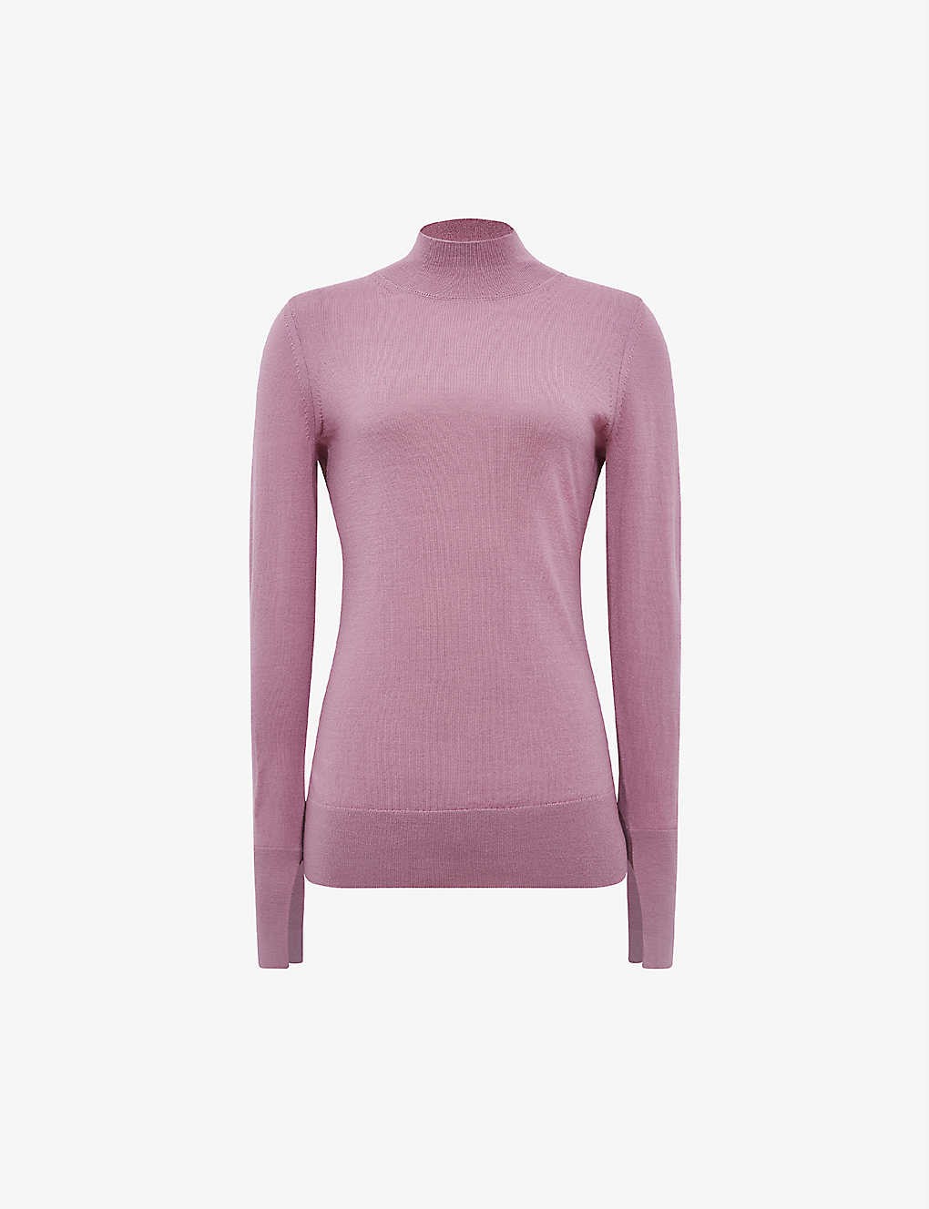 Sasha split-sleeve merino-wool jumper