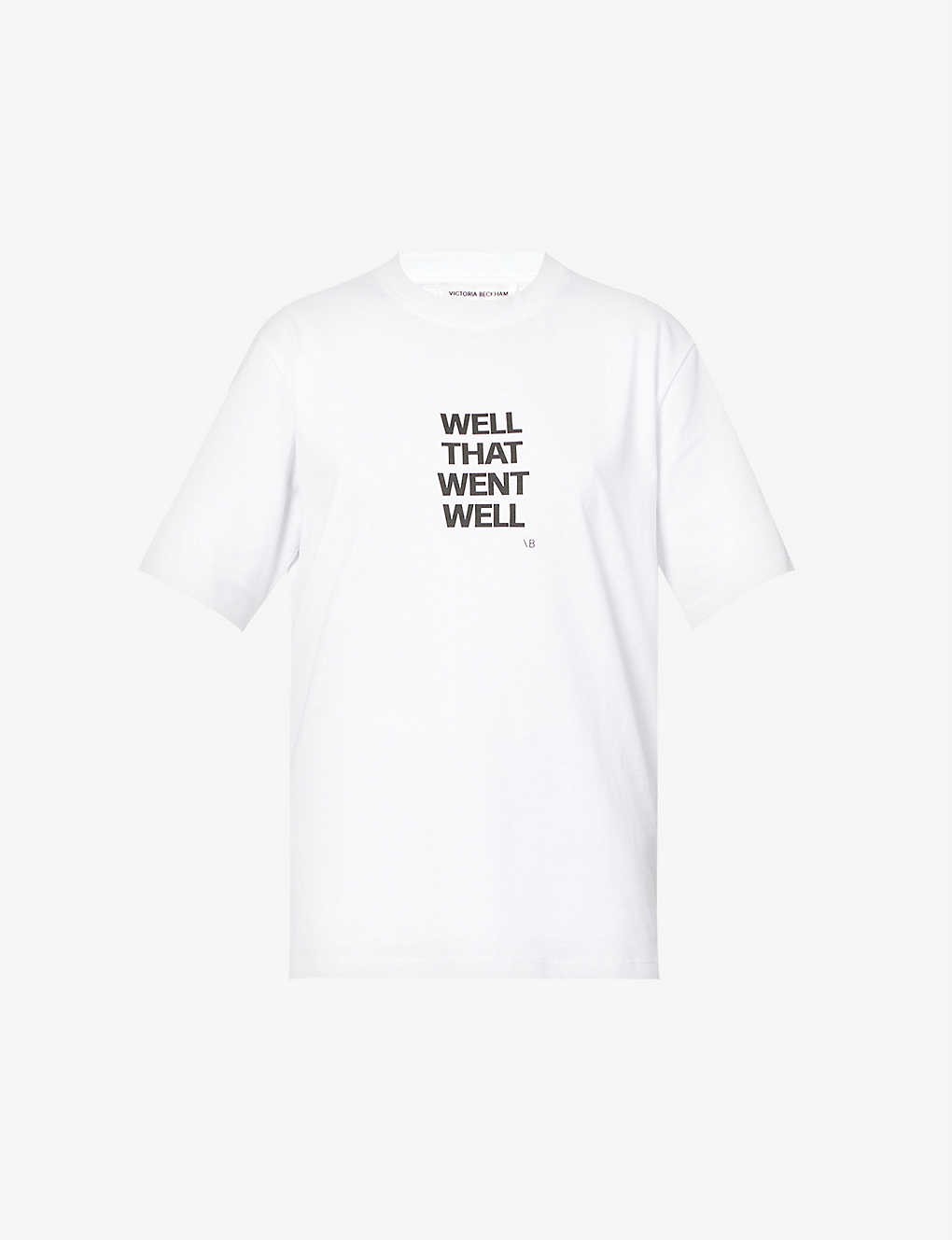 Well That Went Well graphic-print organic cotton T-shirt