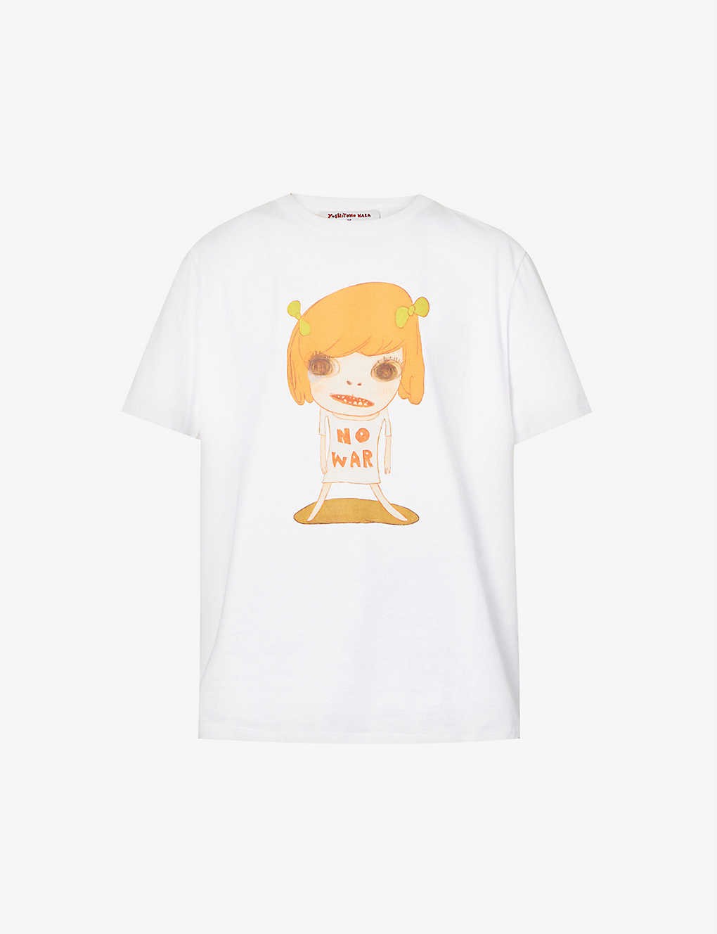Yoshitomo Nara x Stella McCartney graphic-print cotton-jersey T-shirt