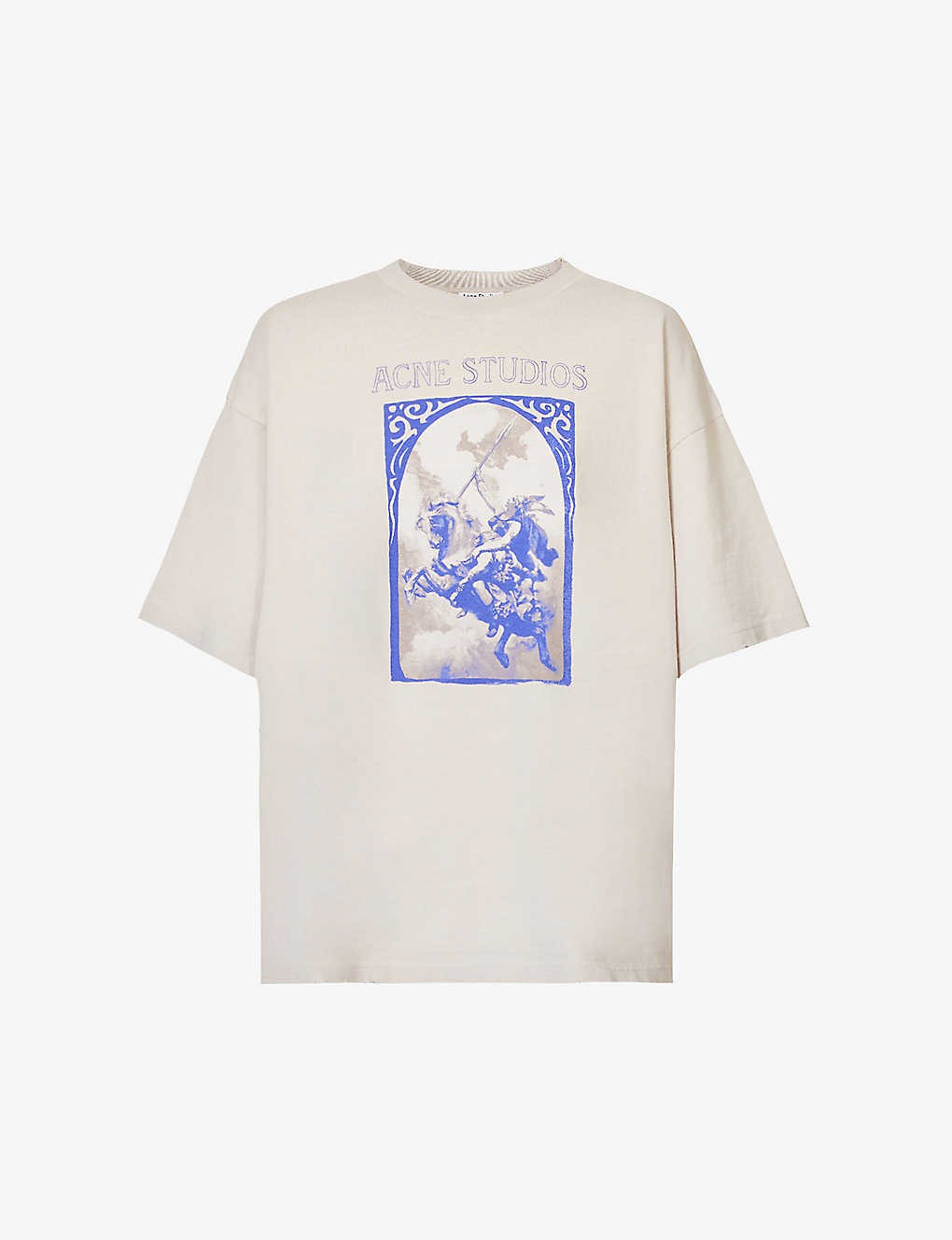 Horse Rider graphic-print cotton T-shirt