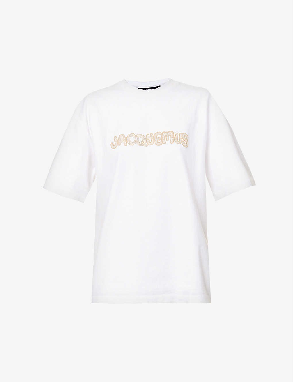 Le T-shirt Raphia logo-print cotton T-shirt