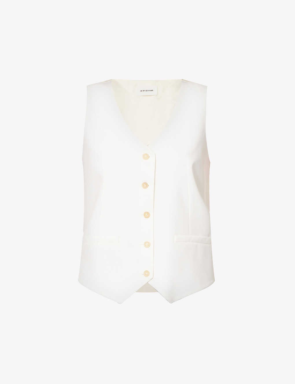 Vita button-up wool top