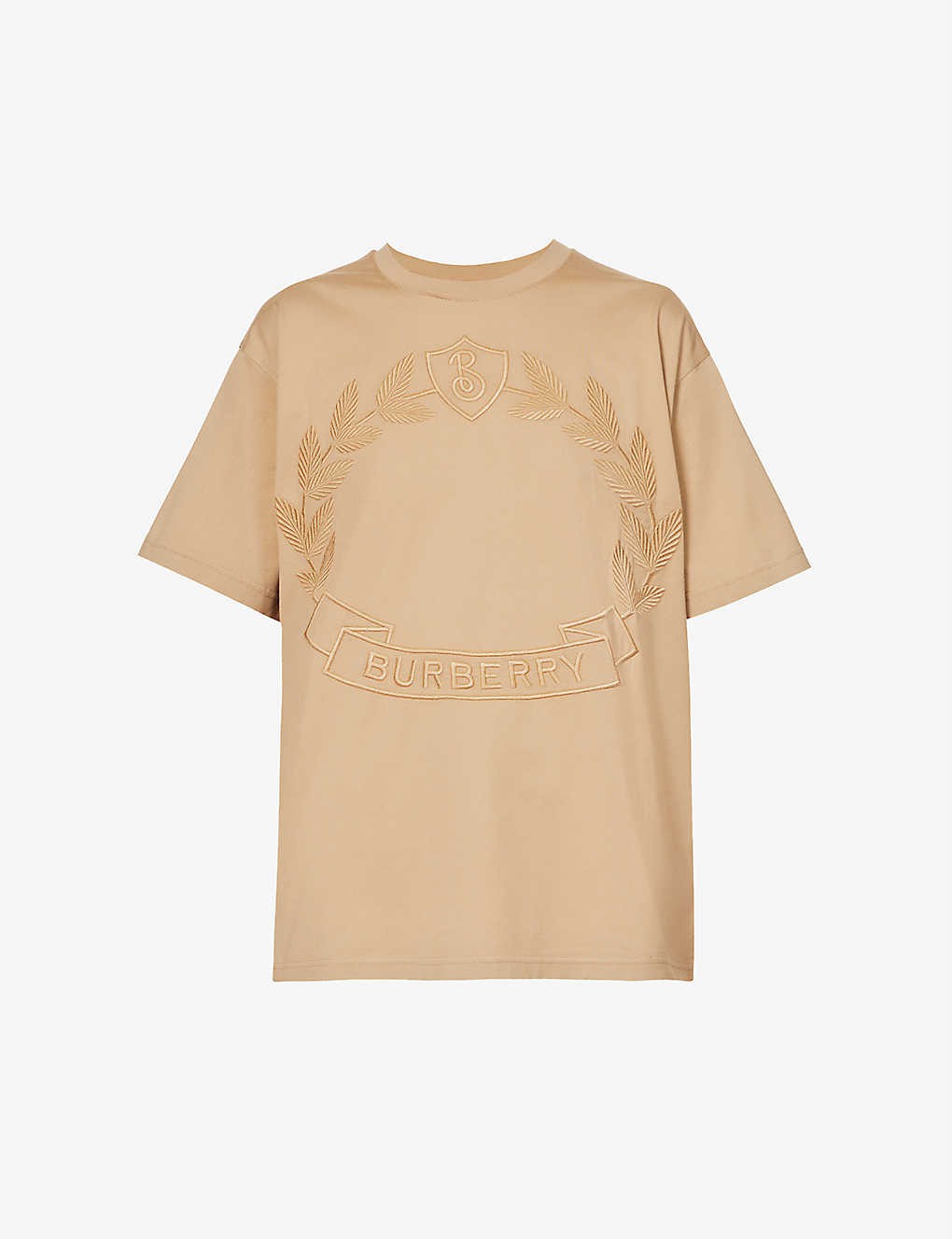 Carrick brand-patch cotton-jersey T-shirt