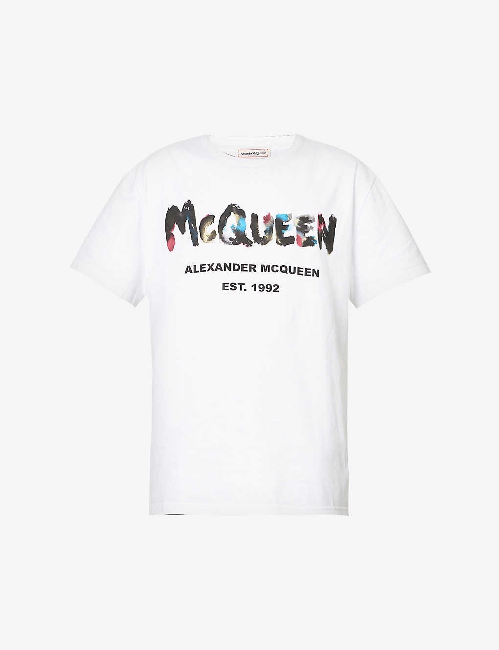 Graffiti brand-print cotton-jersey T-shirt