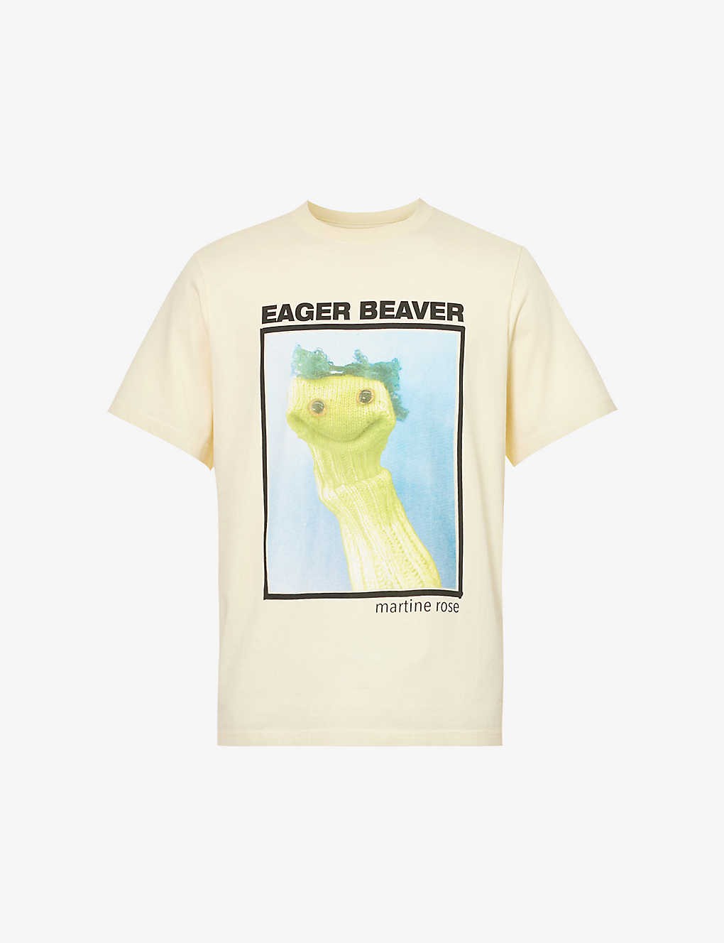 Classic print-embellished cotton-jersey T-shirt