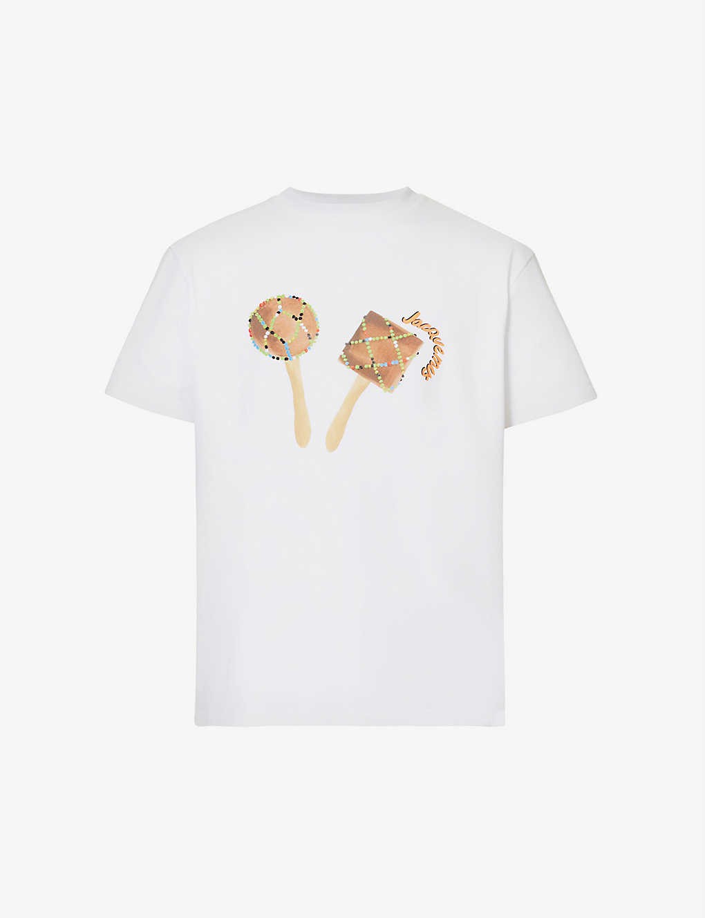 Le T-shirt Maraca graphic-print cotton-jersey T-shirt