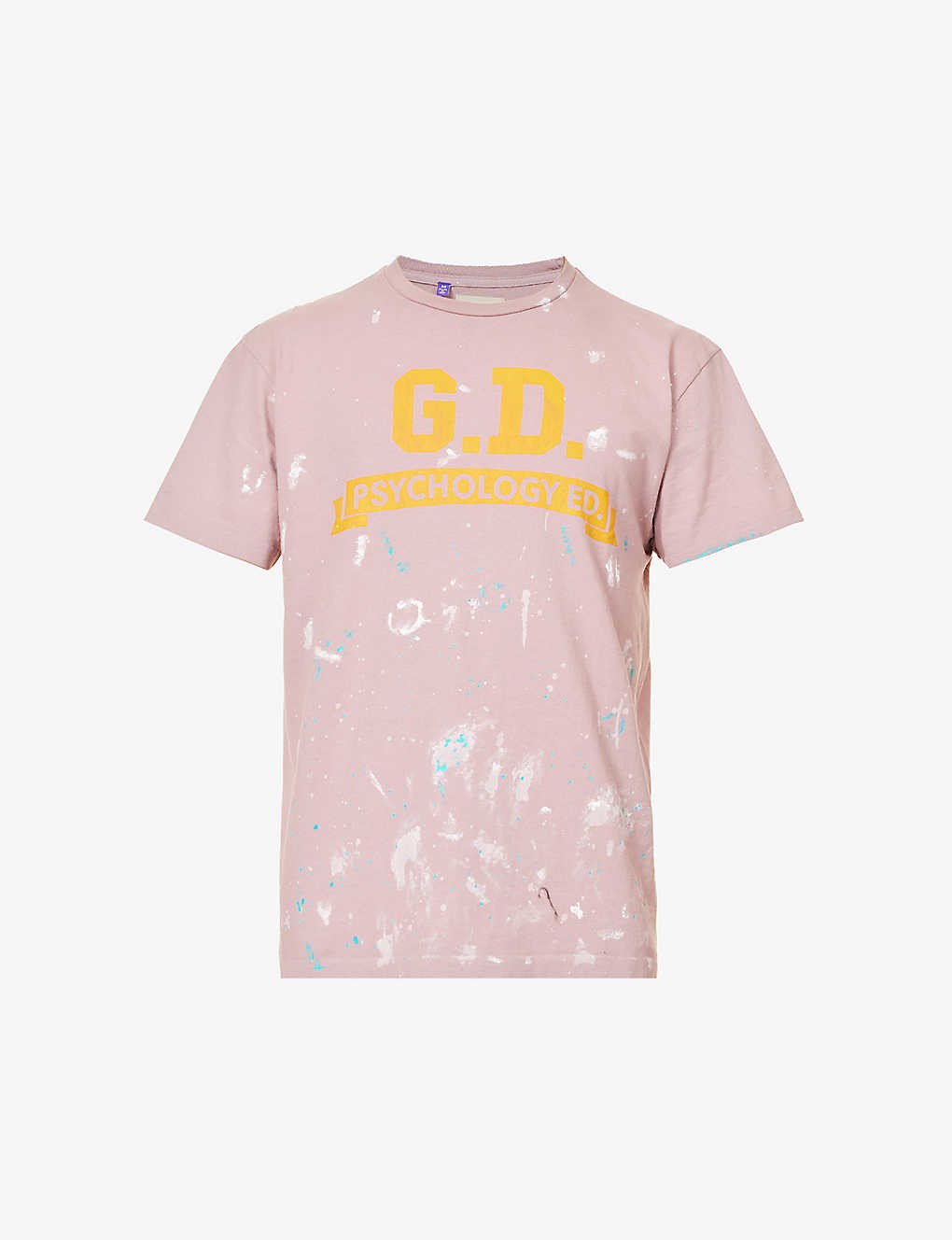 Psychology logo-print cotton-jersey T-shirt