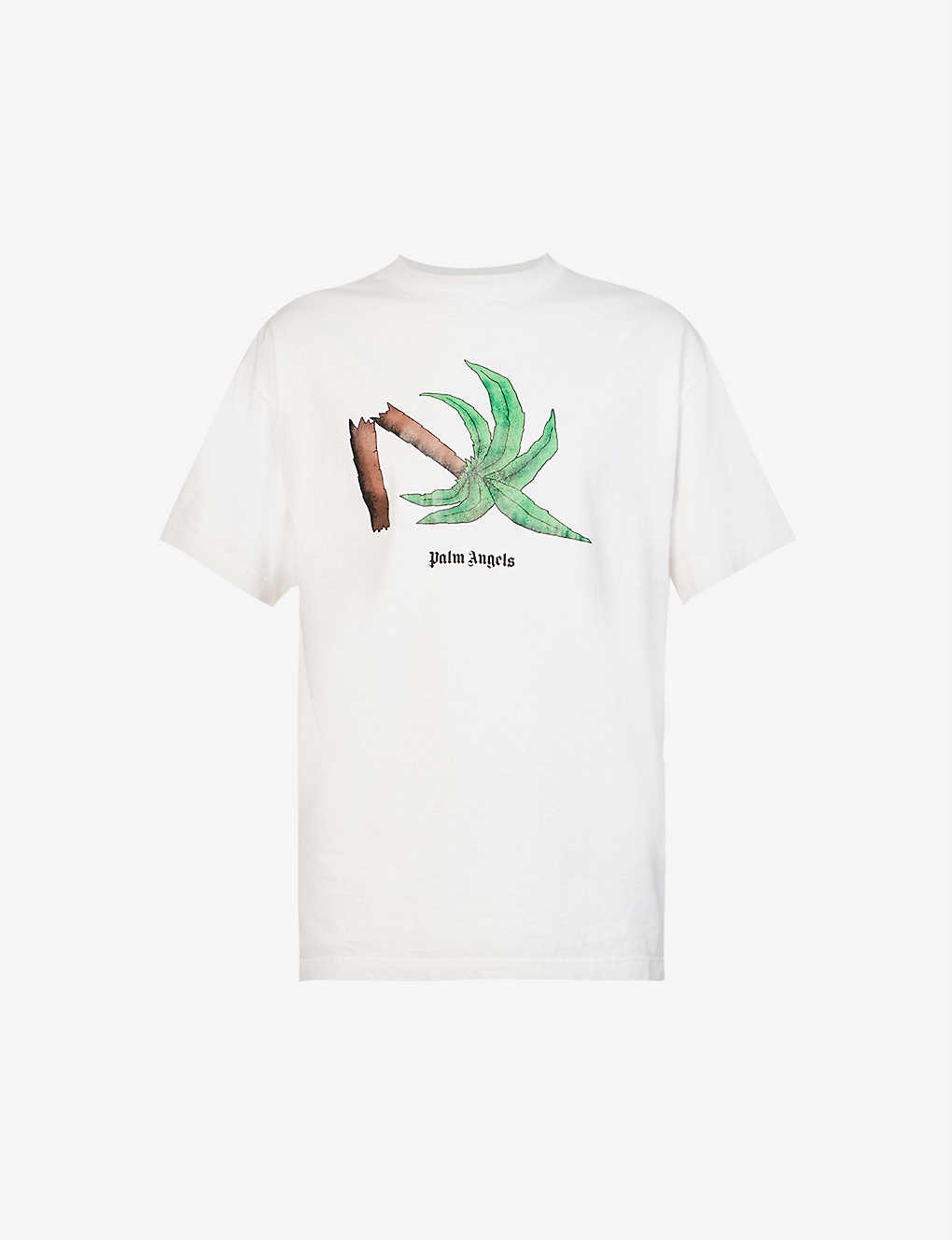 Broken Palm graphic-print organic-jersey T-shirt