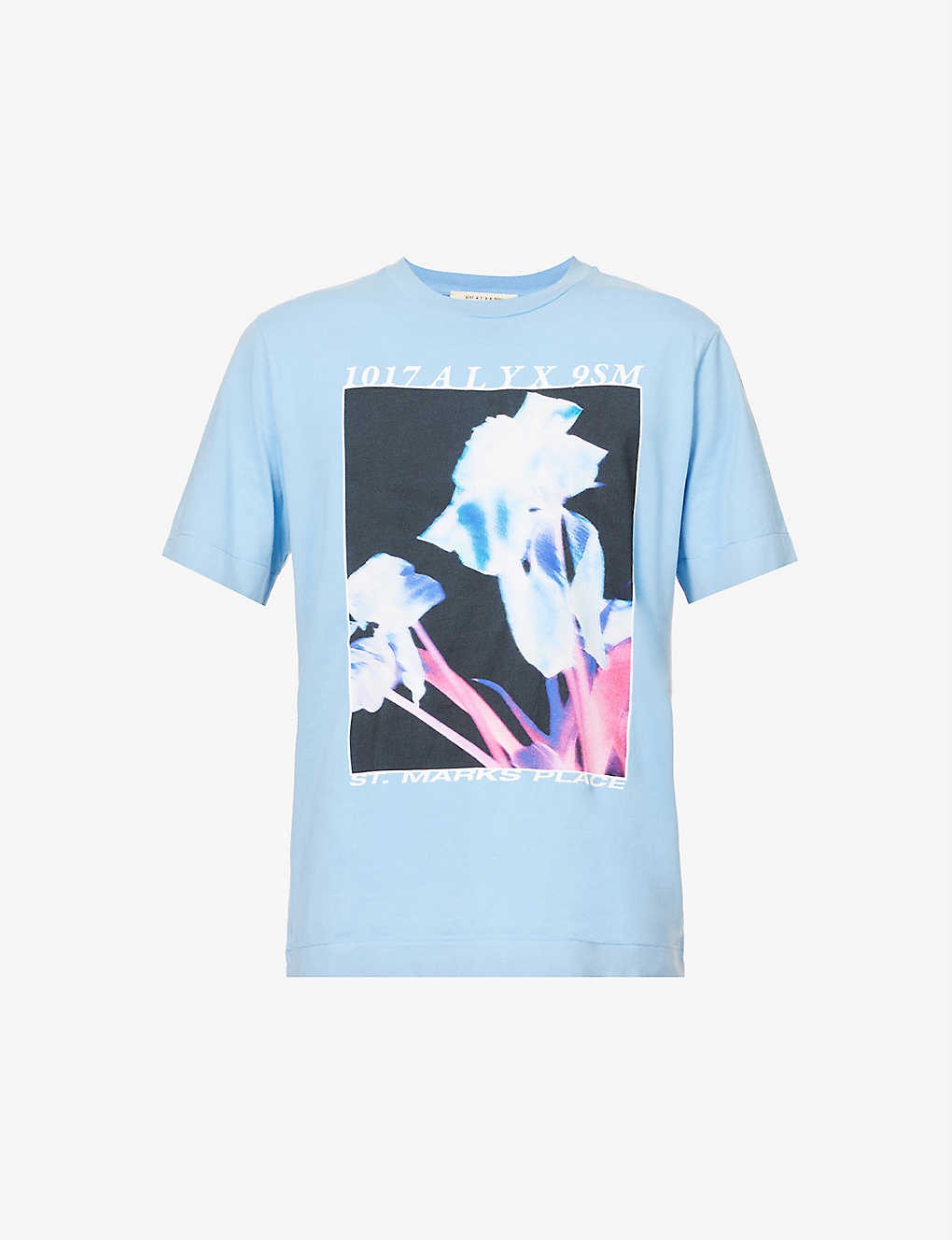 Icon Flower graphic-print cotton-jersey T-shirt