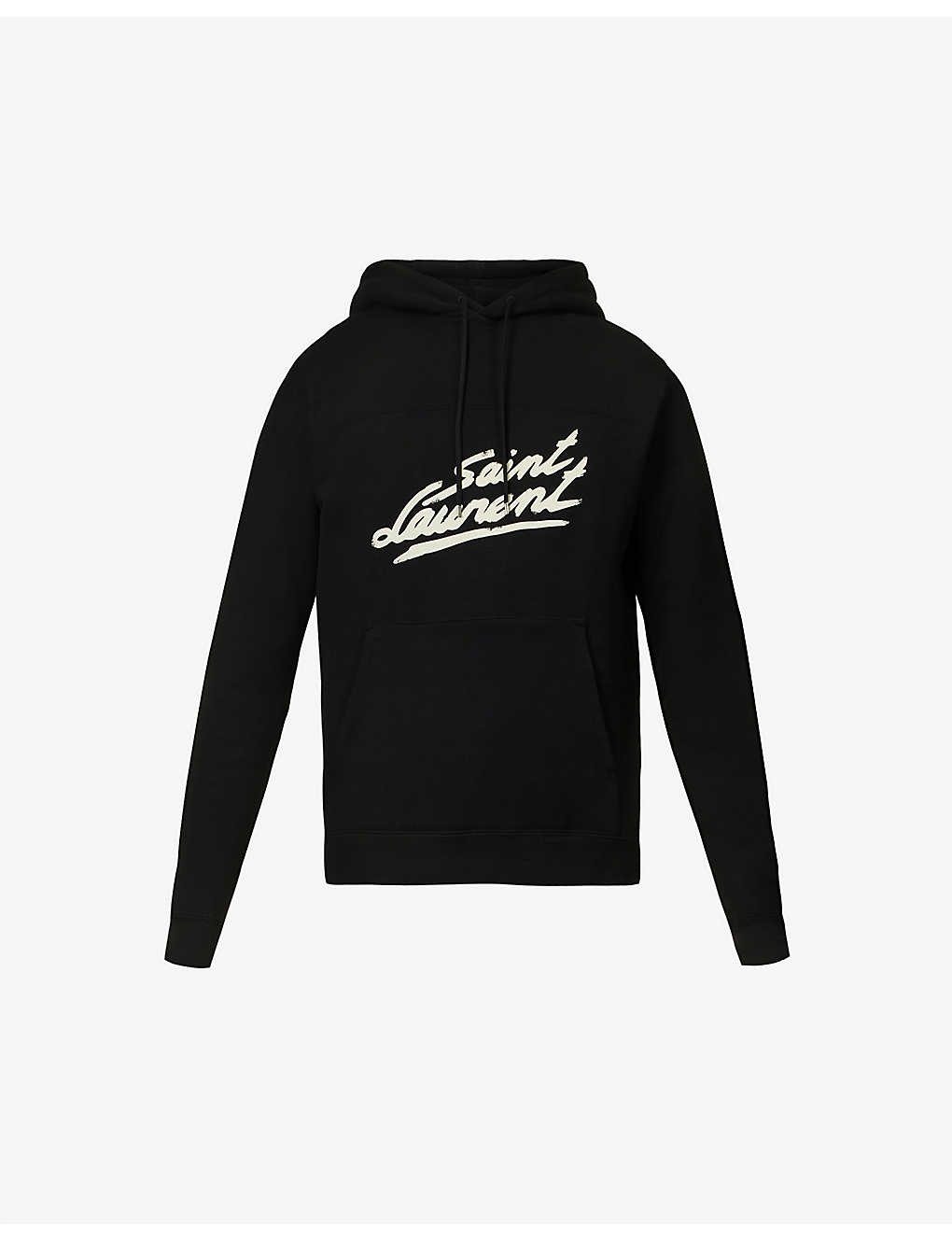 Logo-print cotton-jersey hoody